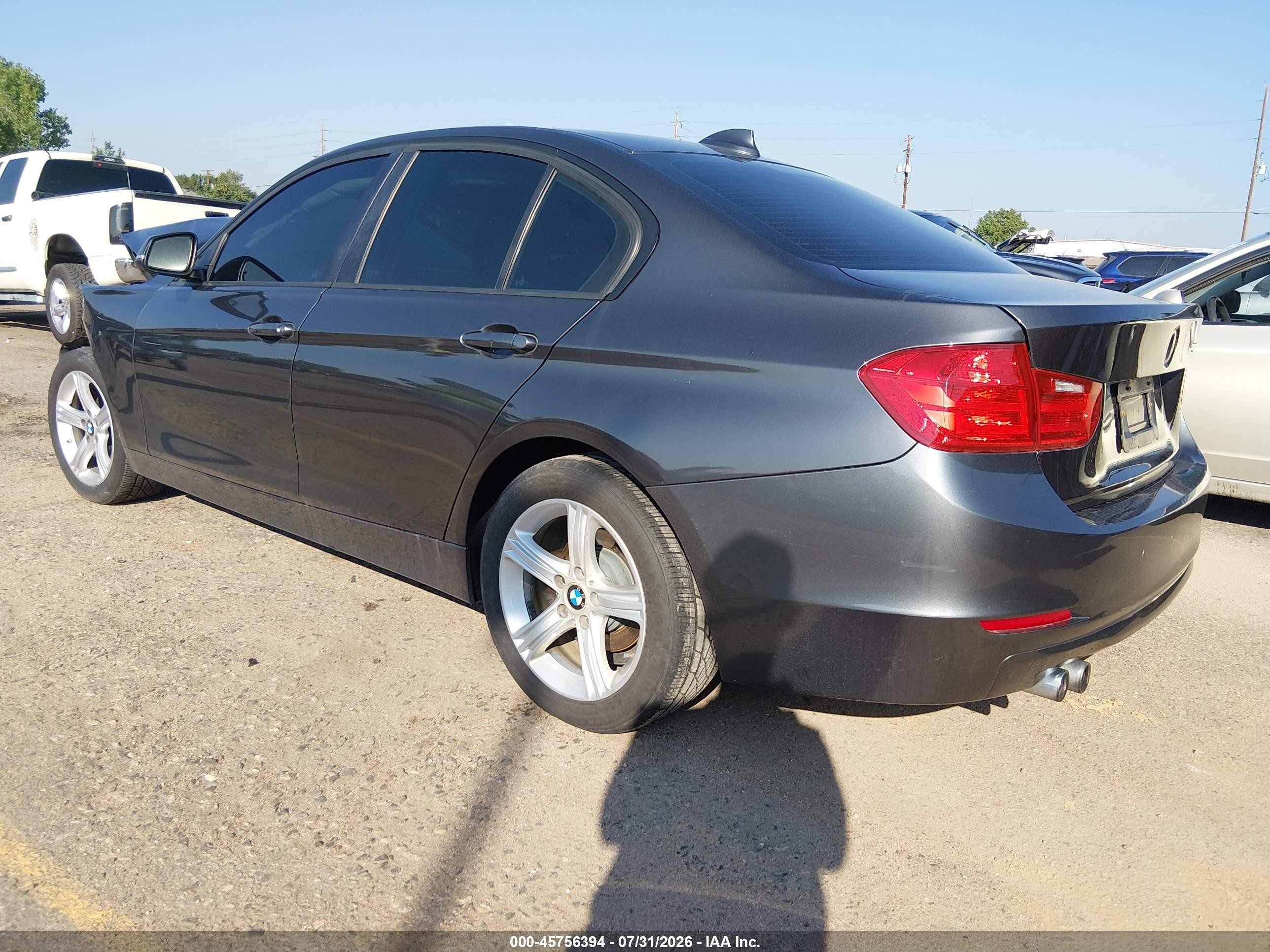 2014 Bmw 328i Xdrive Gray vin: WBA3B5C55EF599569