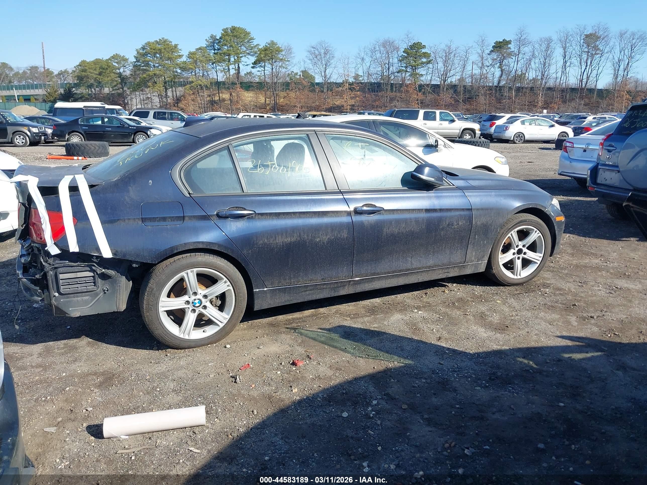 2014 Bmw 328i Xdrive Gray vin: WBA3B5C55EP539494