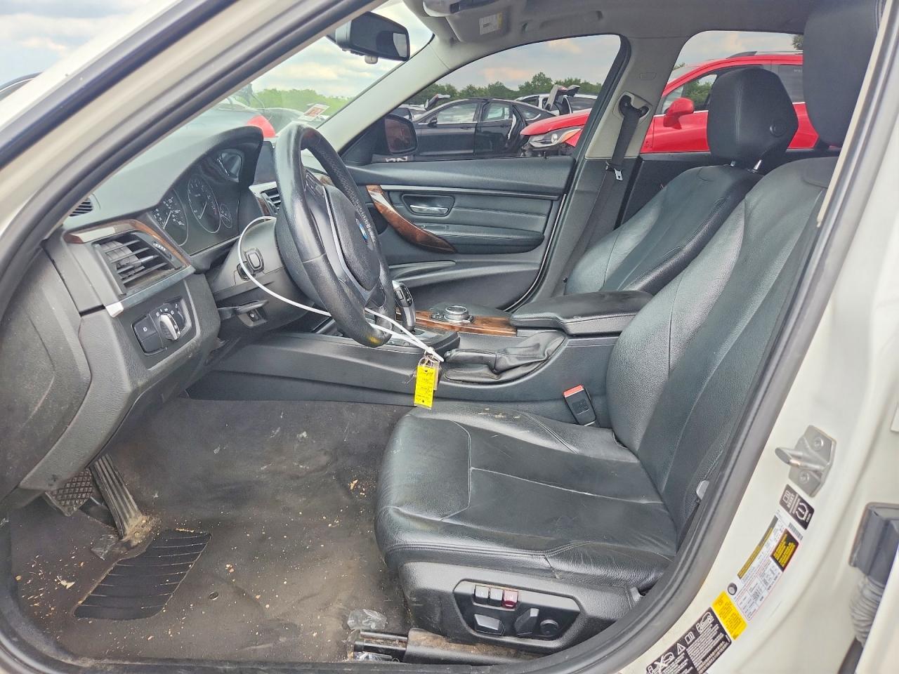 2014 Bmw 328 Xi Sulev Белый vin: WBA3B5C55EP652572
