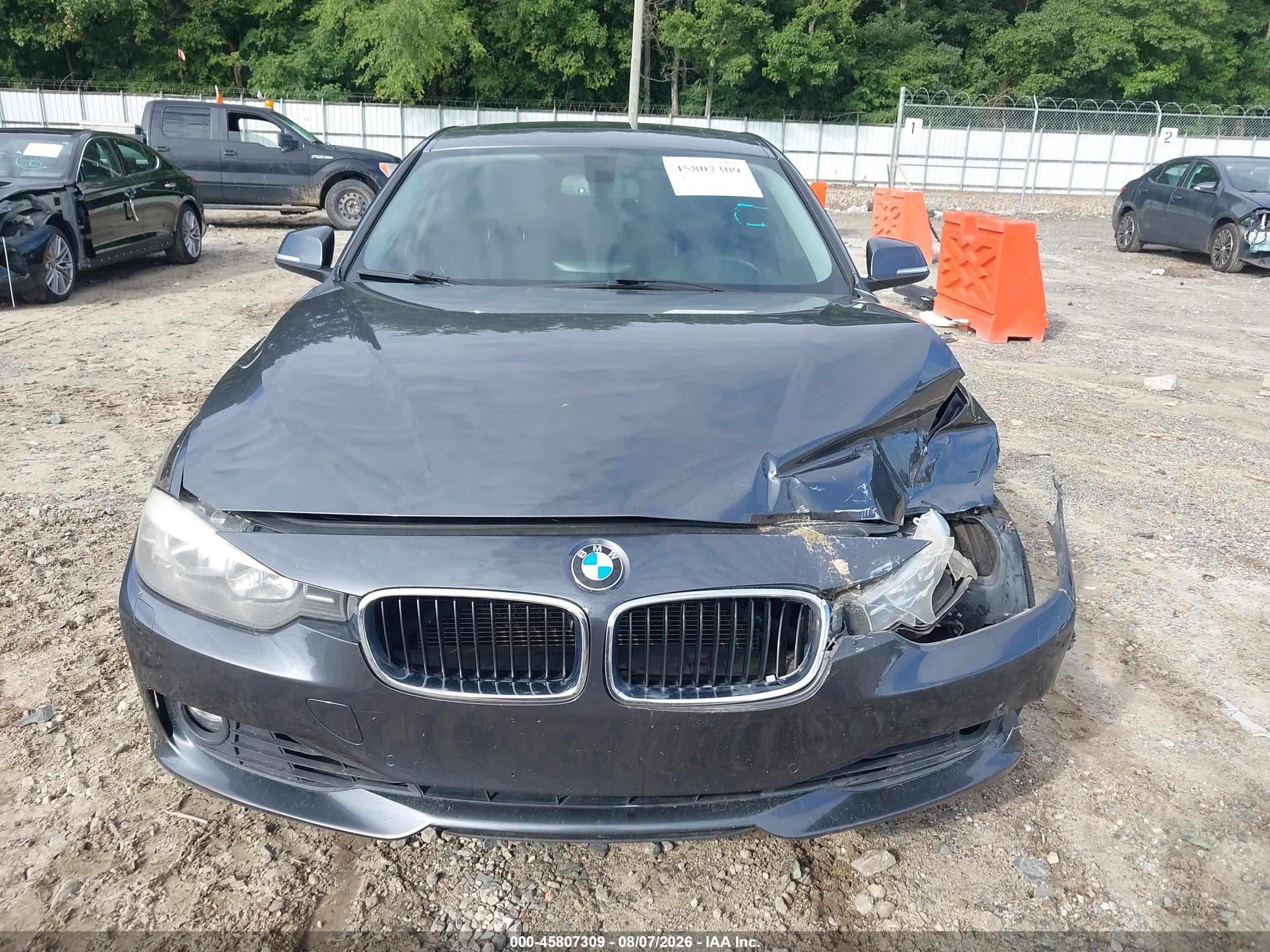 2015 Bmw 328i Xdrive Gray vin: WBA3B5C55FF962342