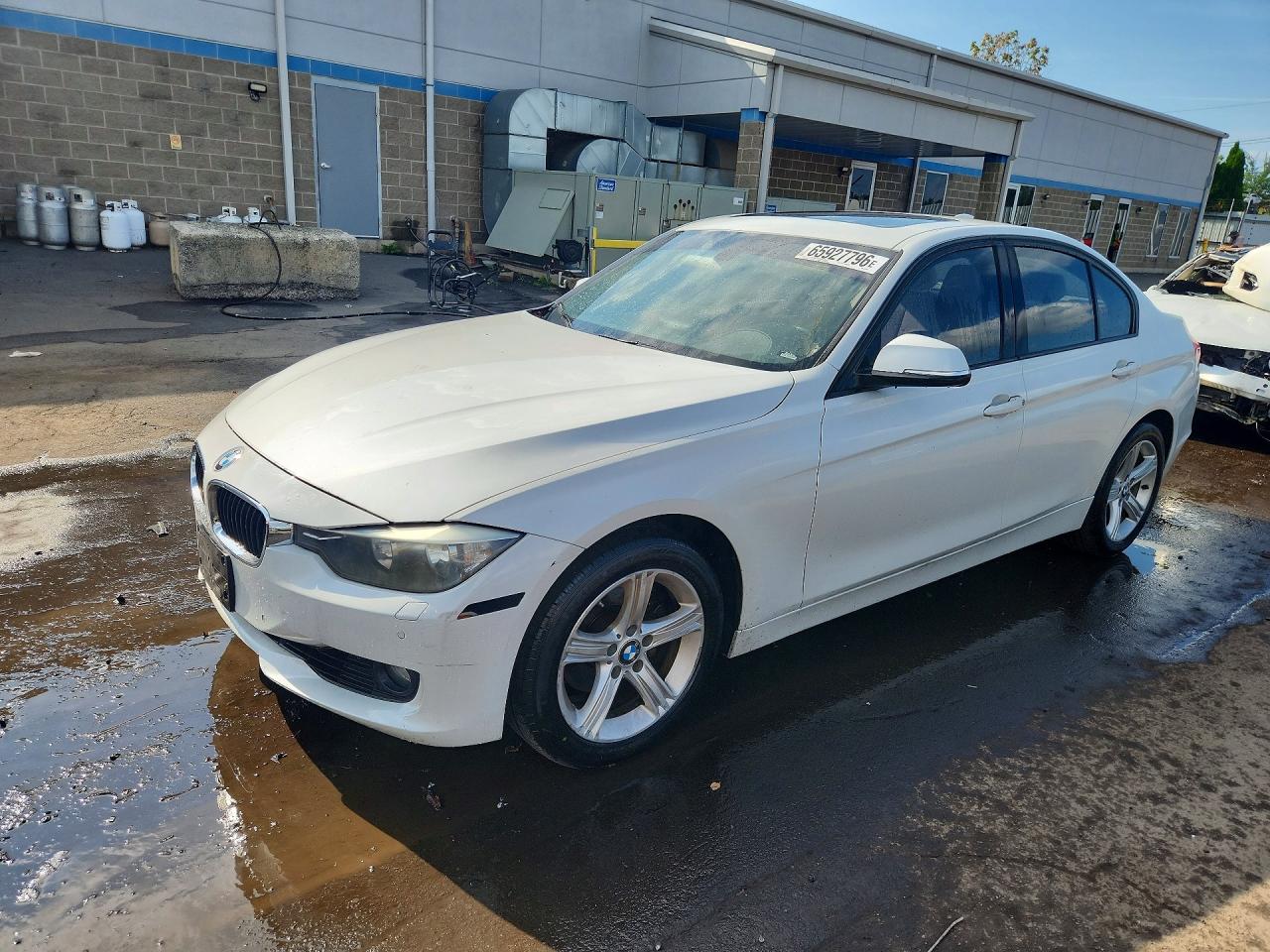 2013 Bmw 328 Xi Sulev White vin: WBA3B5C56DF590328