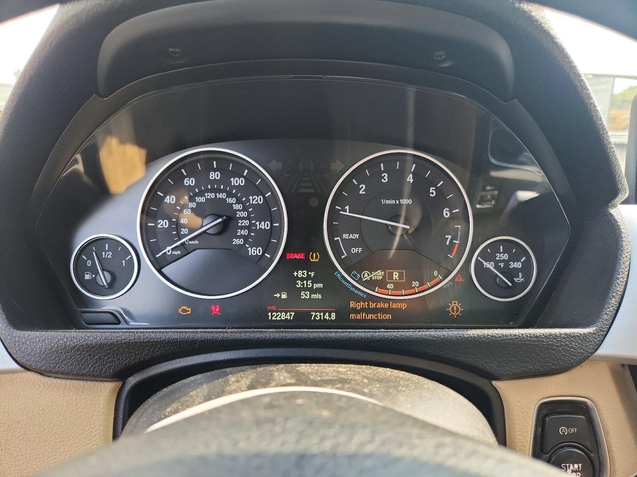 2013 Bmw 328 Xi Sulev Белый vin: WBA3B5C56DF590328