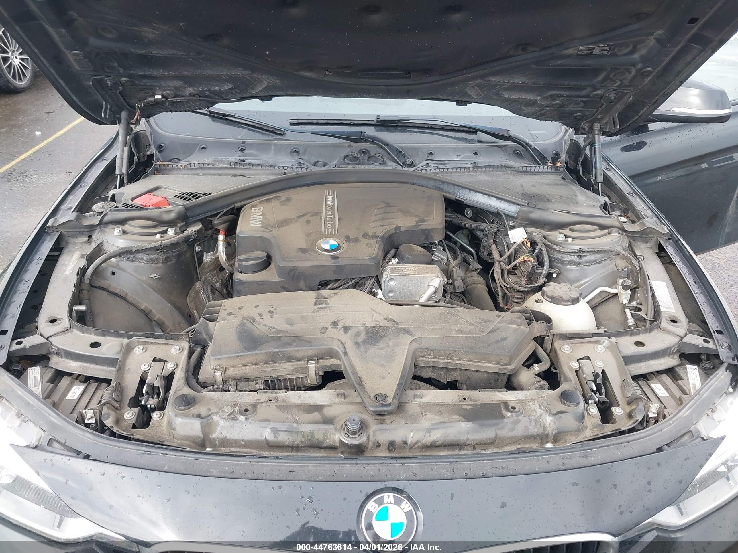 2014 Bmw 328i Xdrive Black vin: WBA3B5C56EP539424