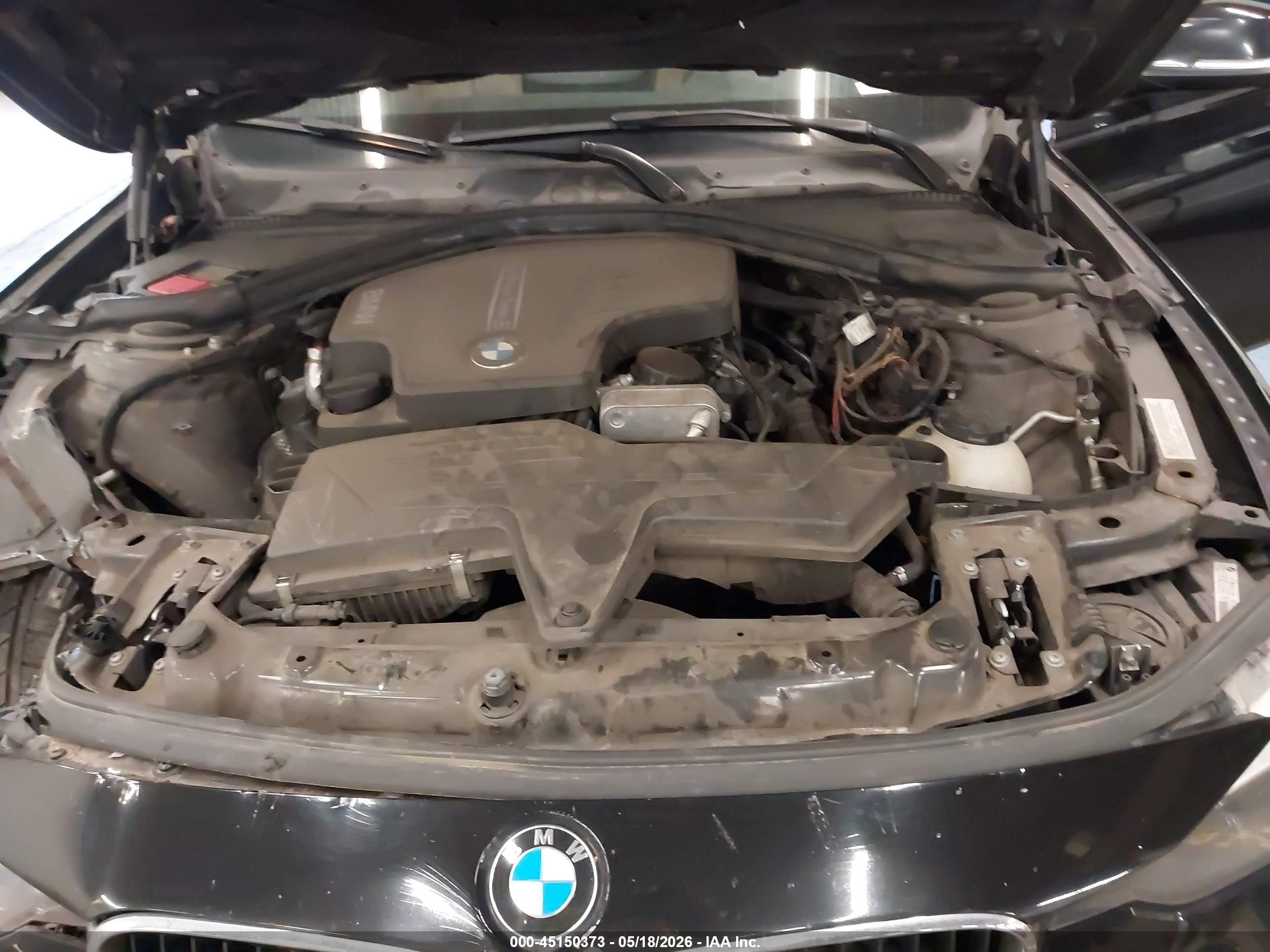 2014 Bmw 328i Xdrive Black vin: WBA3B5C56EP541707