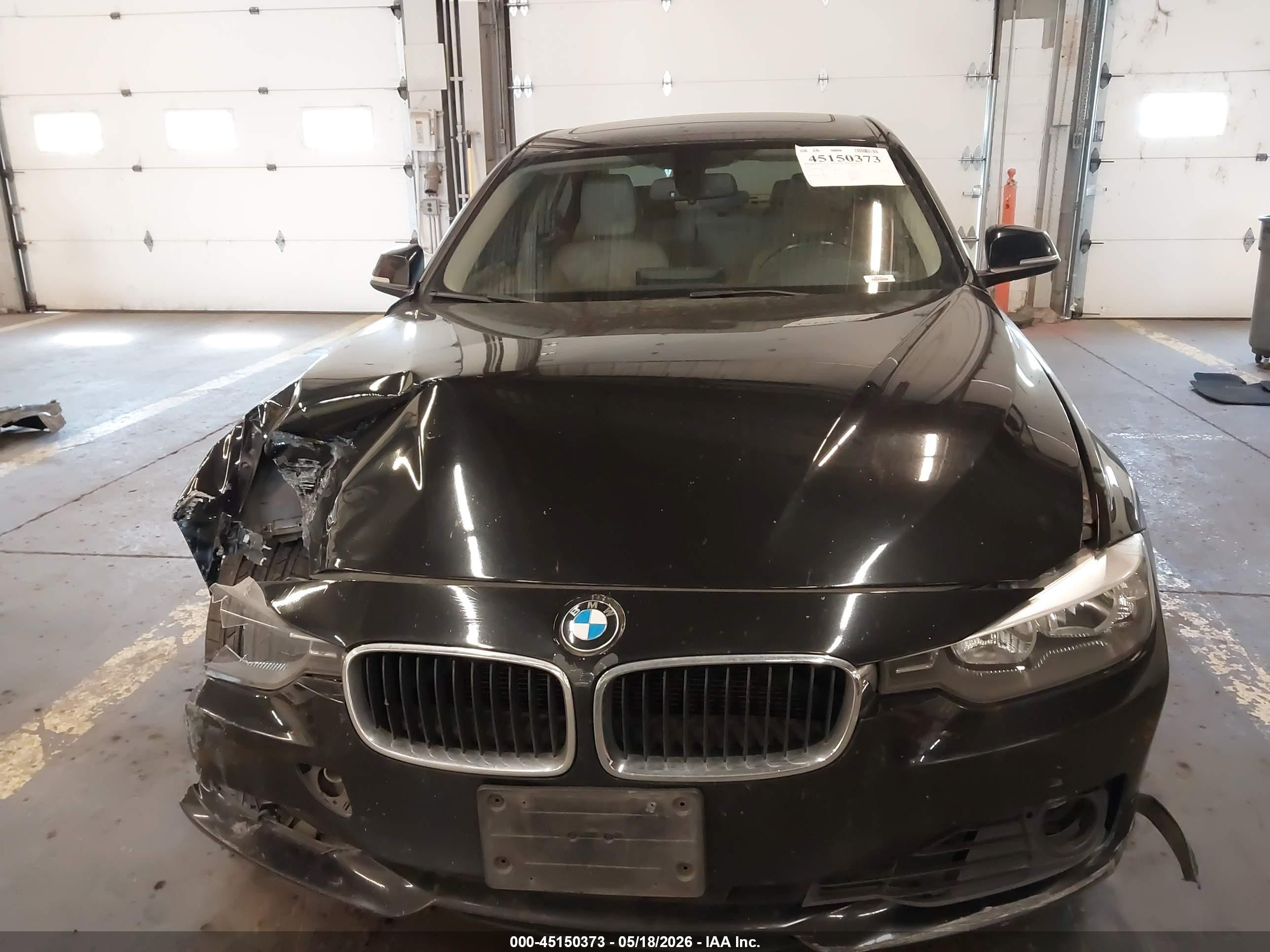 2014 Bmw 328i Xdrive Black vin: WBA3B5C56EP541707