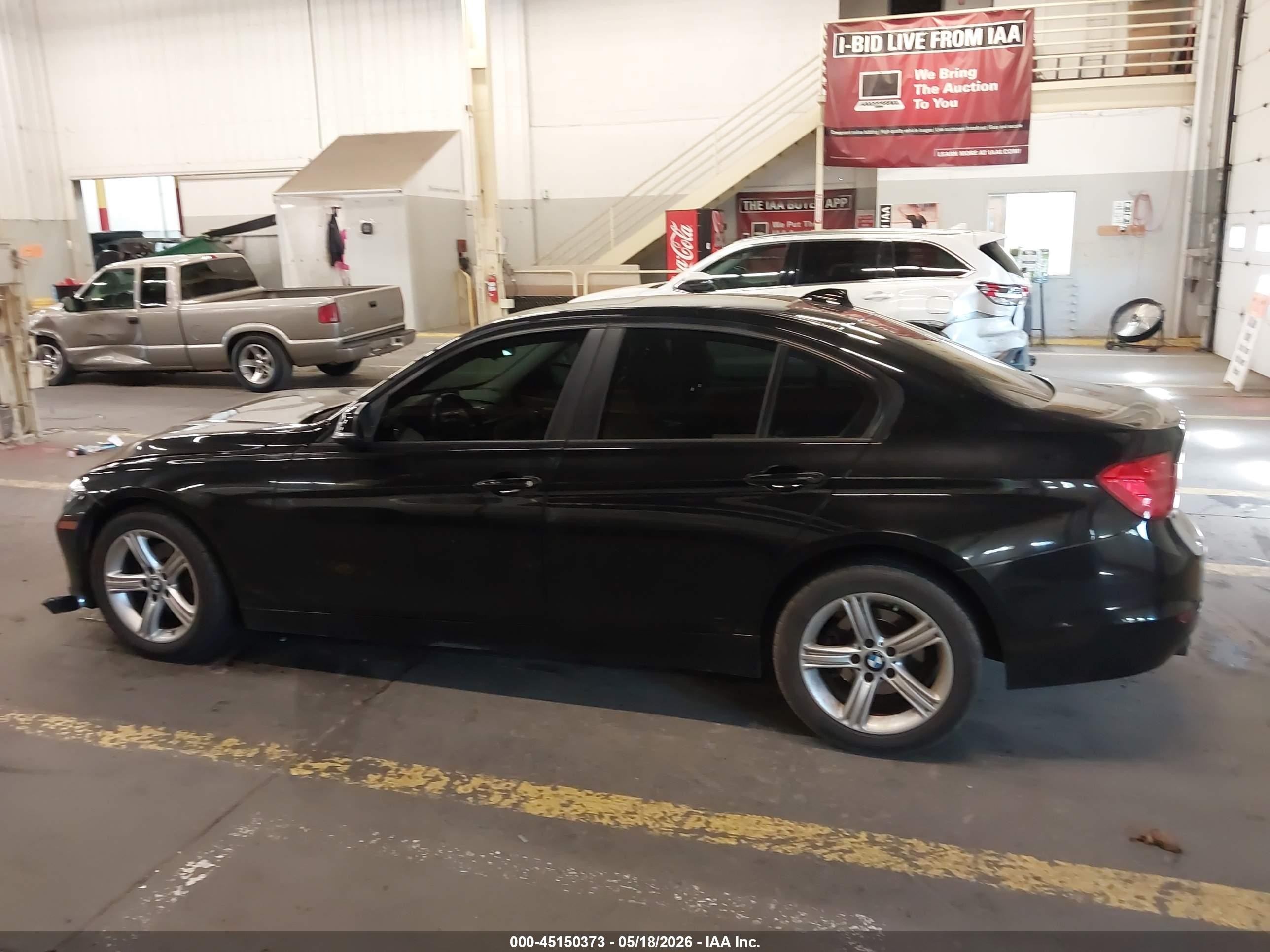 2014 Bmw 328i Xdrive Black vin: WBA3B5C56EP541707