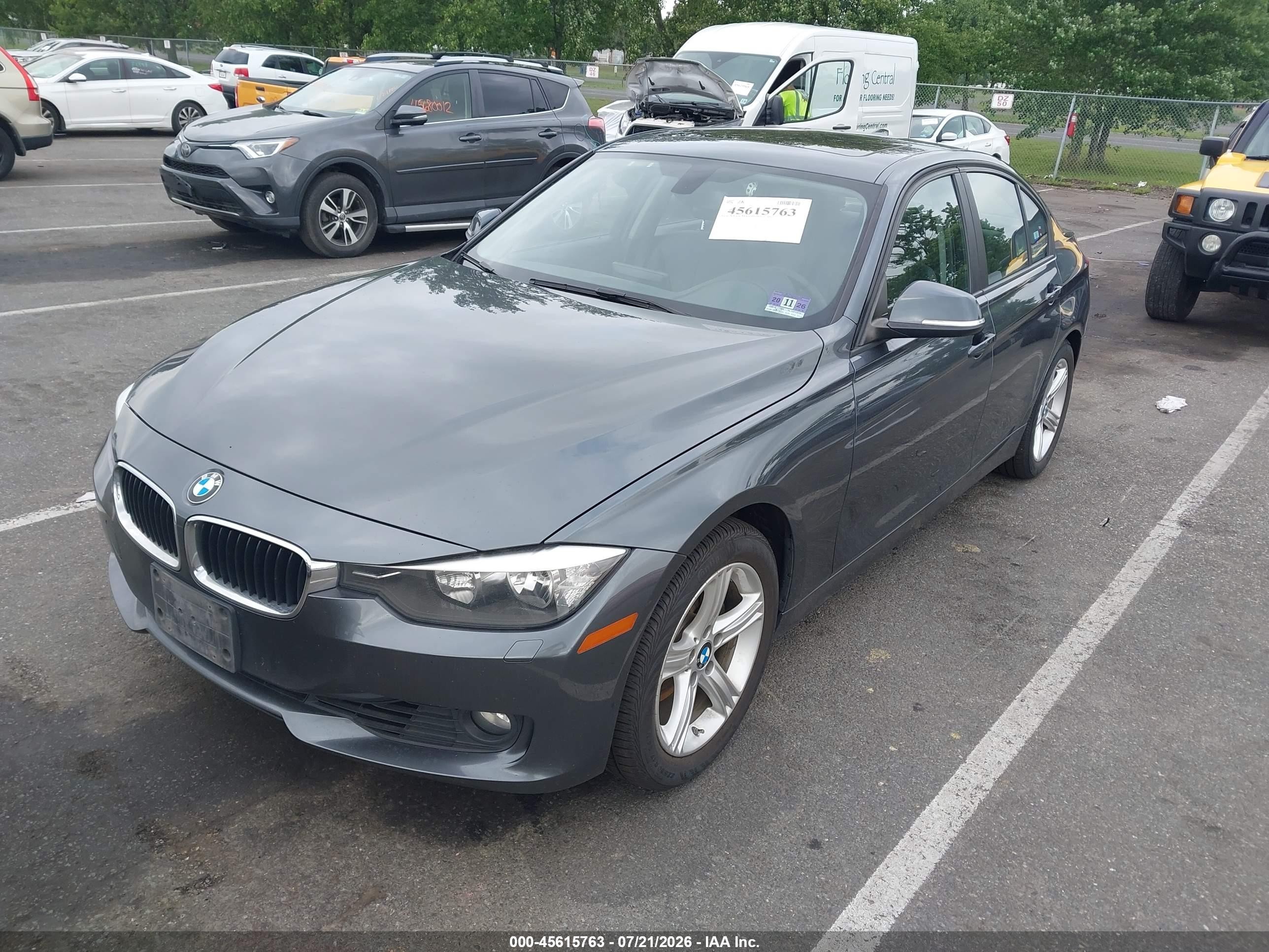 2014 Bmw 328i Xdrive Gray vin: WBA3B5C56EP542548