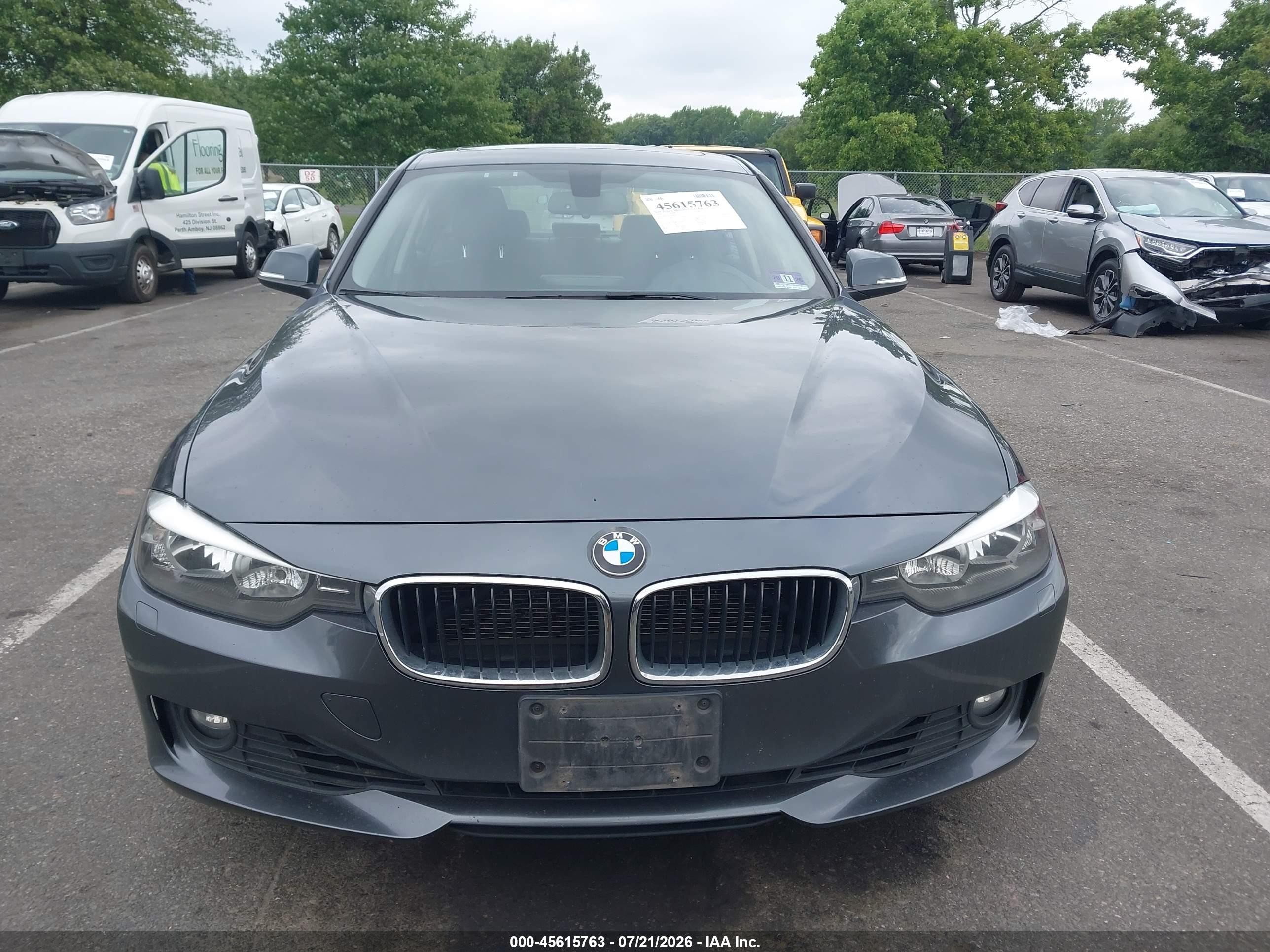 2014 Bmw 328i Xdrive Gray vin: WBA3B5C56EP542548