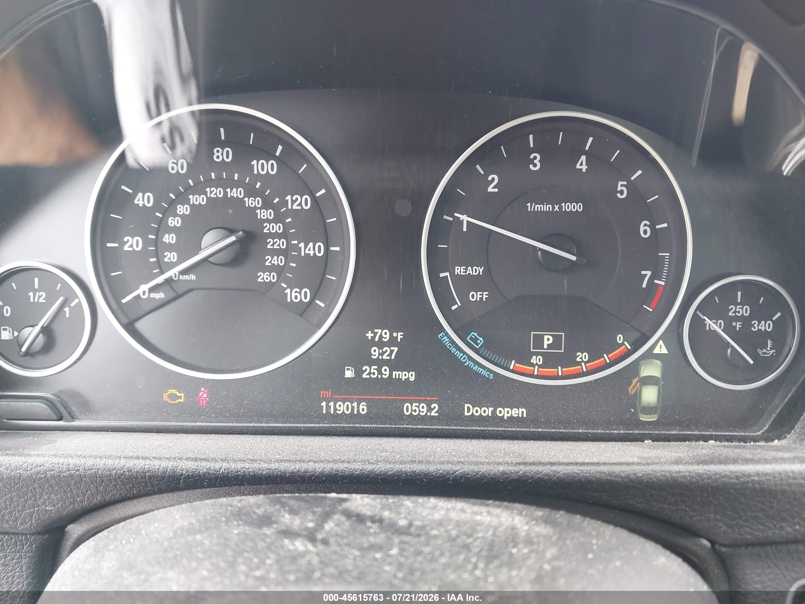 2014 Bmw 328i Xdrive Gray vin: WBA3B5C56EP542548