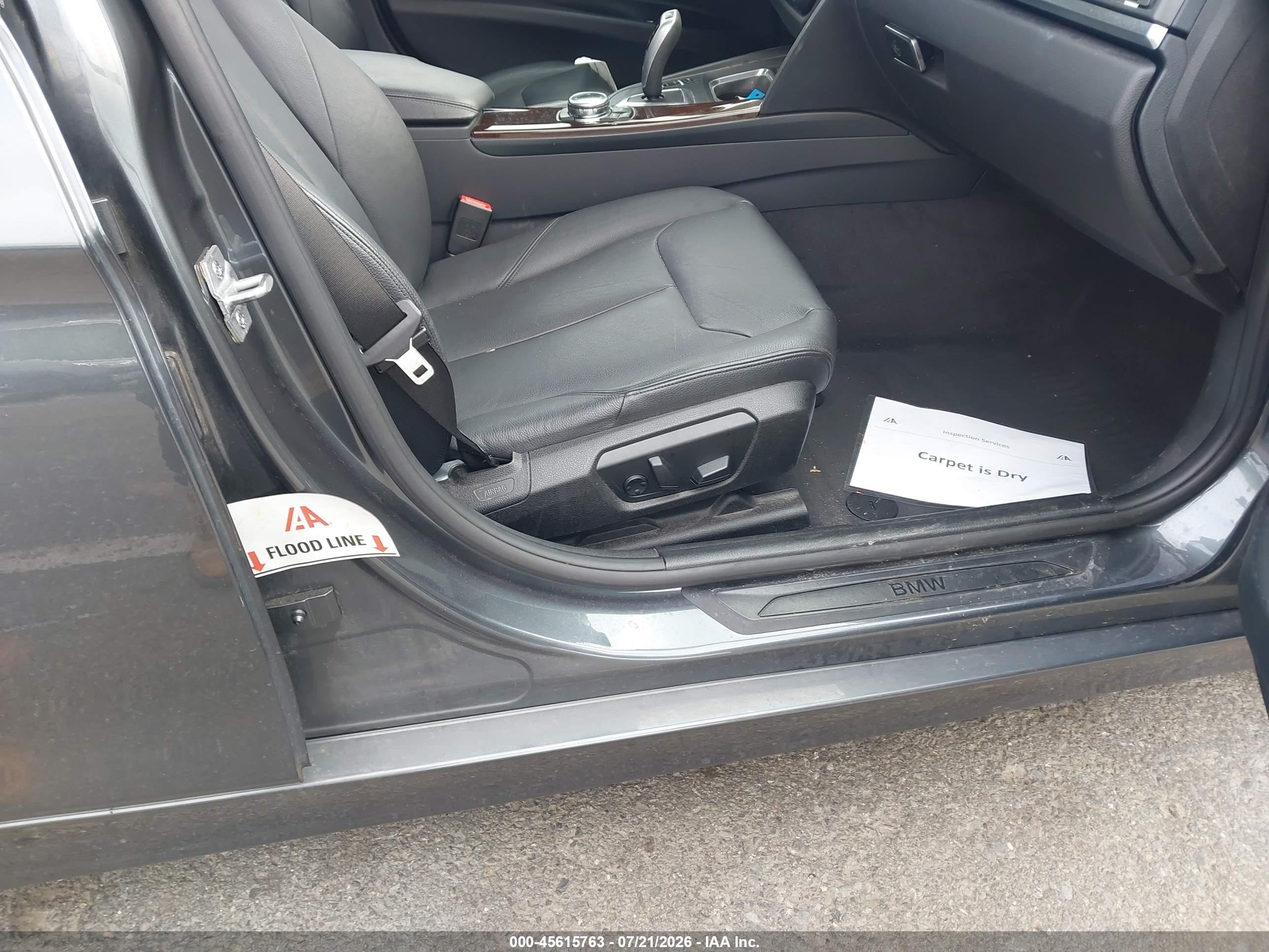 2014 Bmw 328i Xdrive Gray vin: WBA3B5C56EP542548