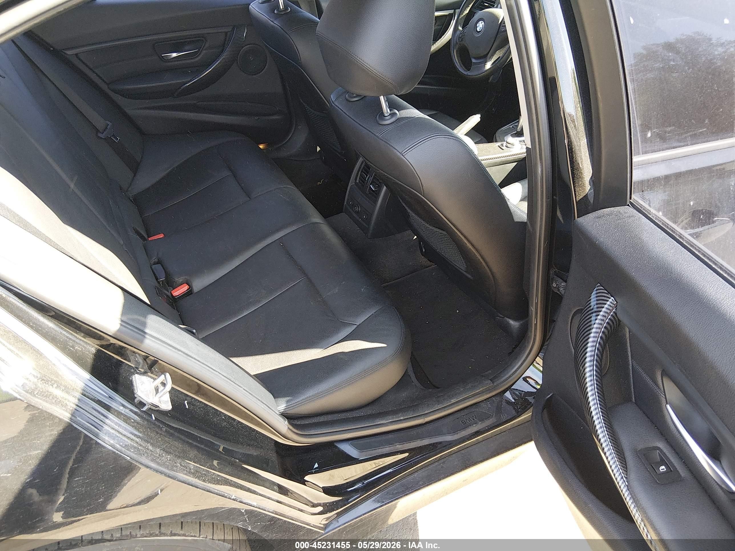 2013 Bmw 328i Xdrive Black vin: WBA3B5C57DF138646