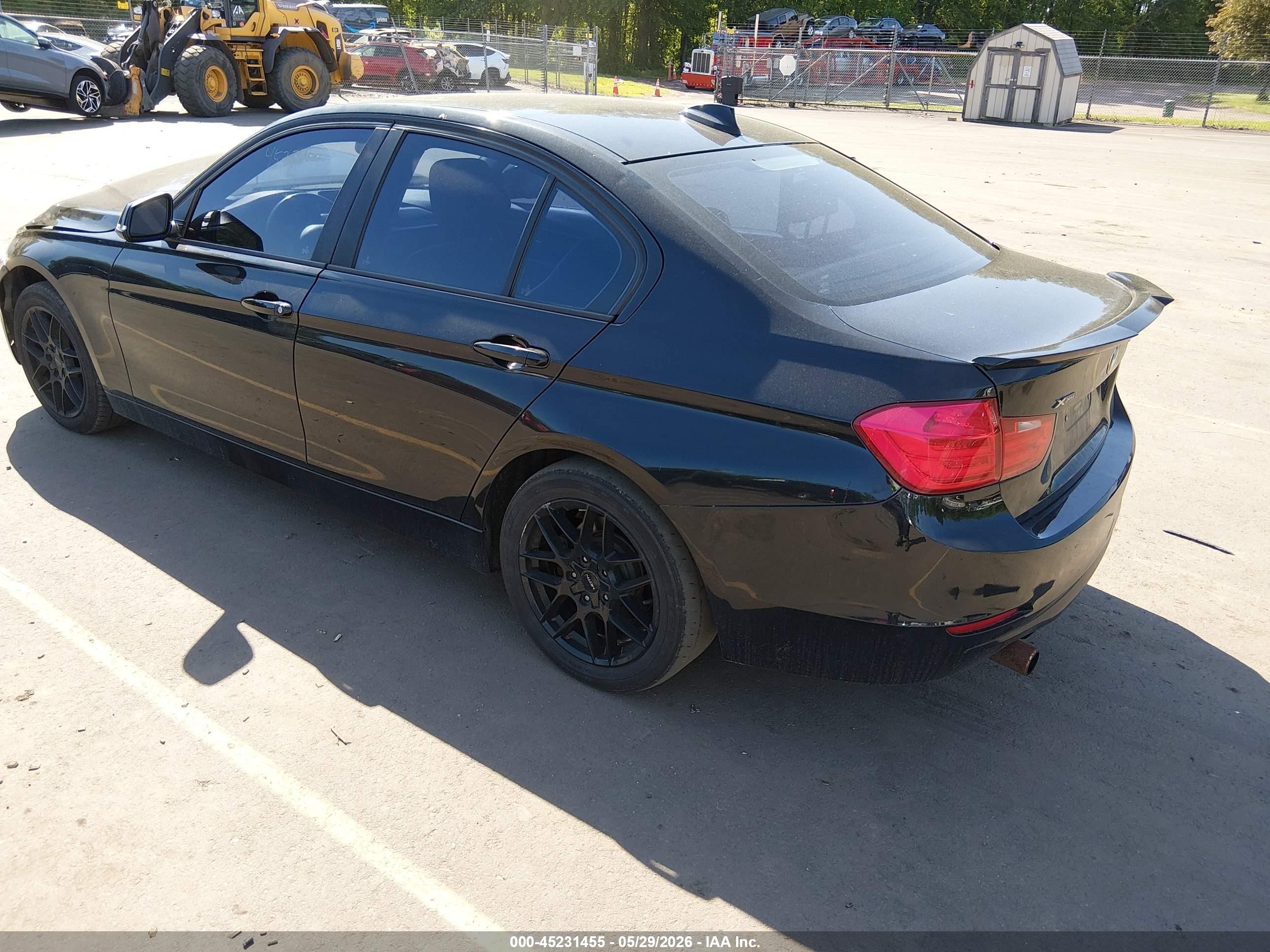 2013 Bmw 328i Xdrive Black vin: WBA3B5C57DF138646