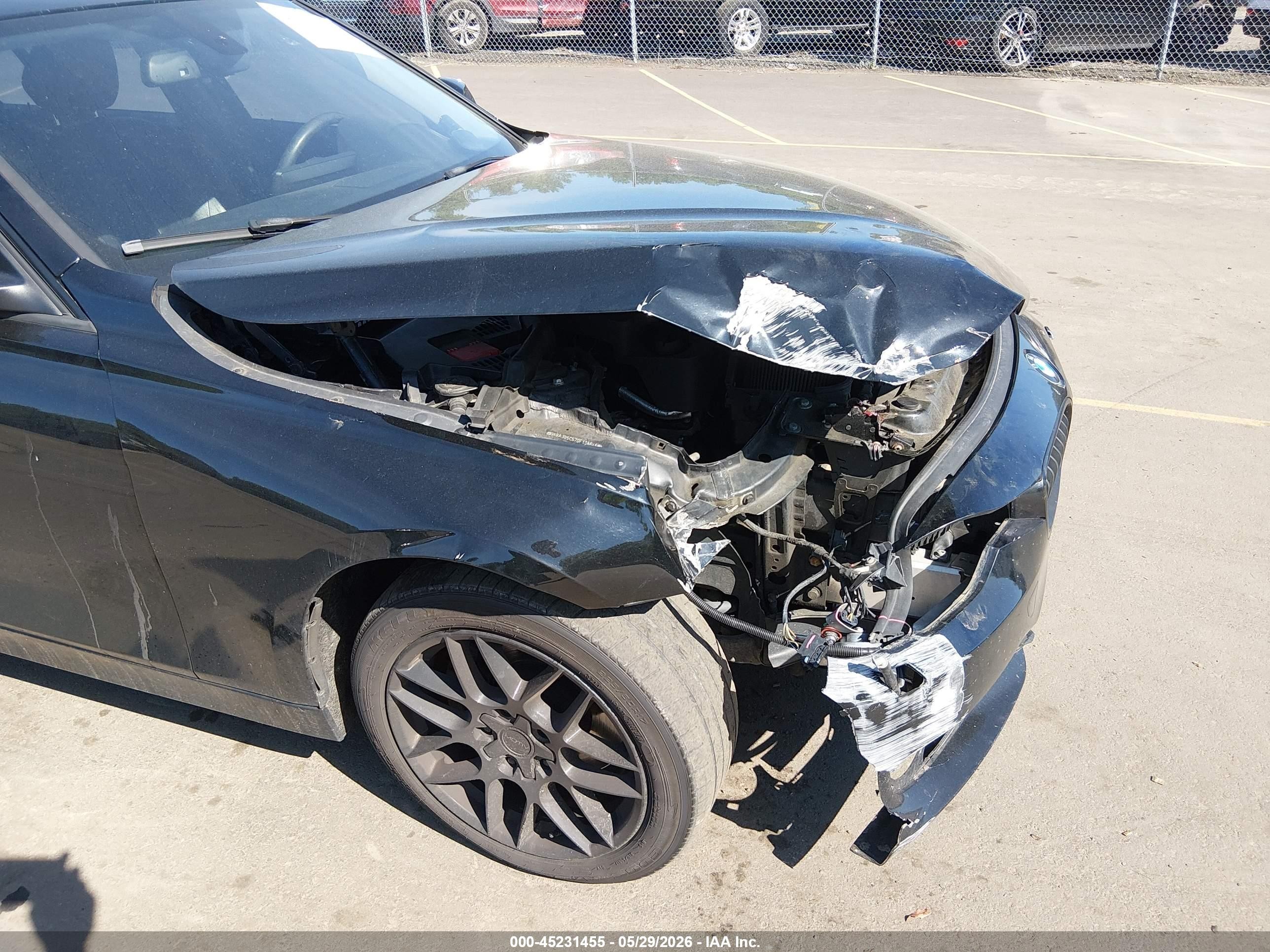 2013 Bmw 328i Xdrive Black vin: WBA3B5C57DF138646