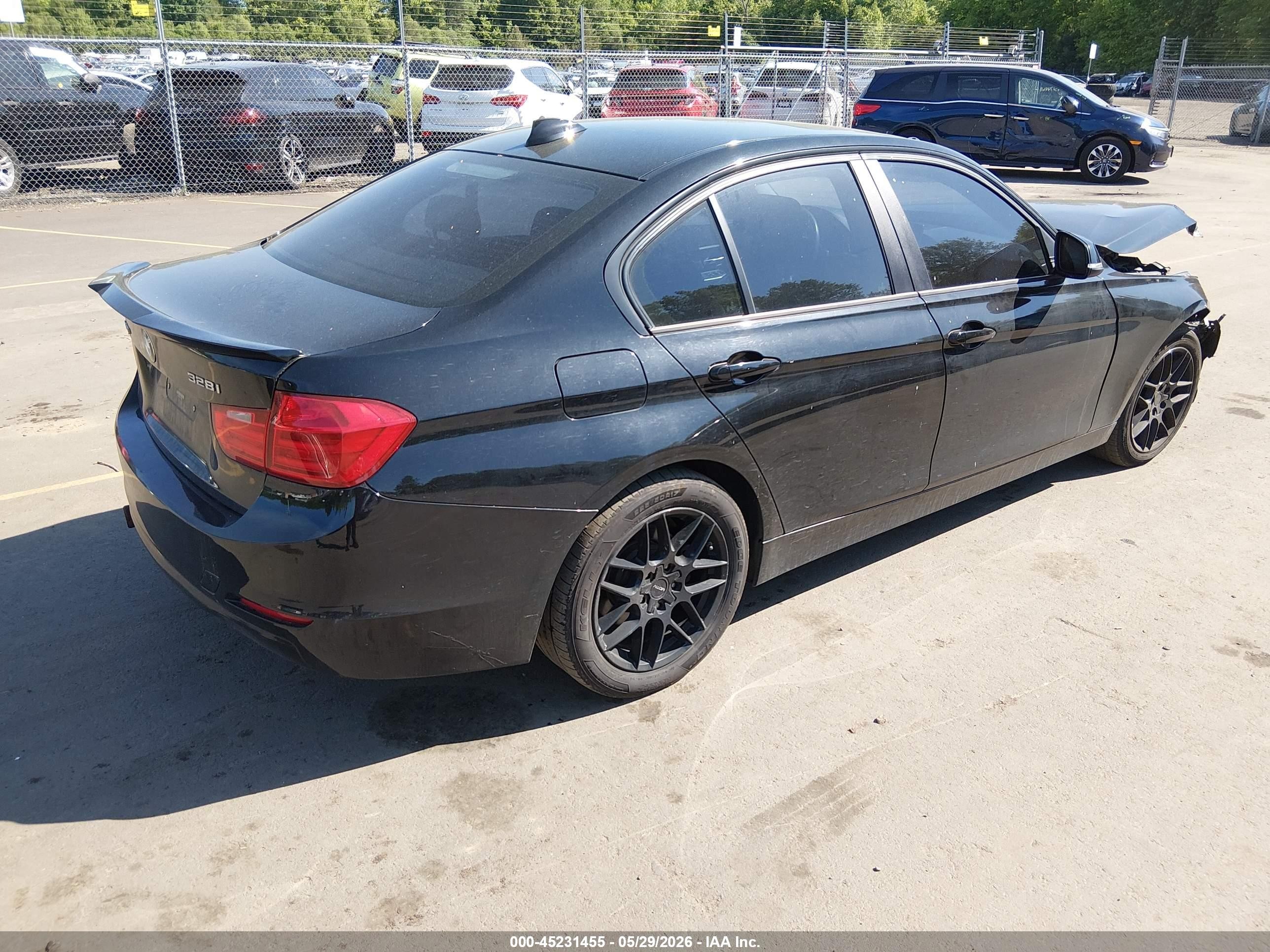 2013 Bmw 328i Xdrive Black vin: WBA3B5C57DF138646
