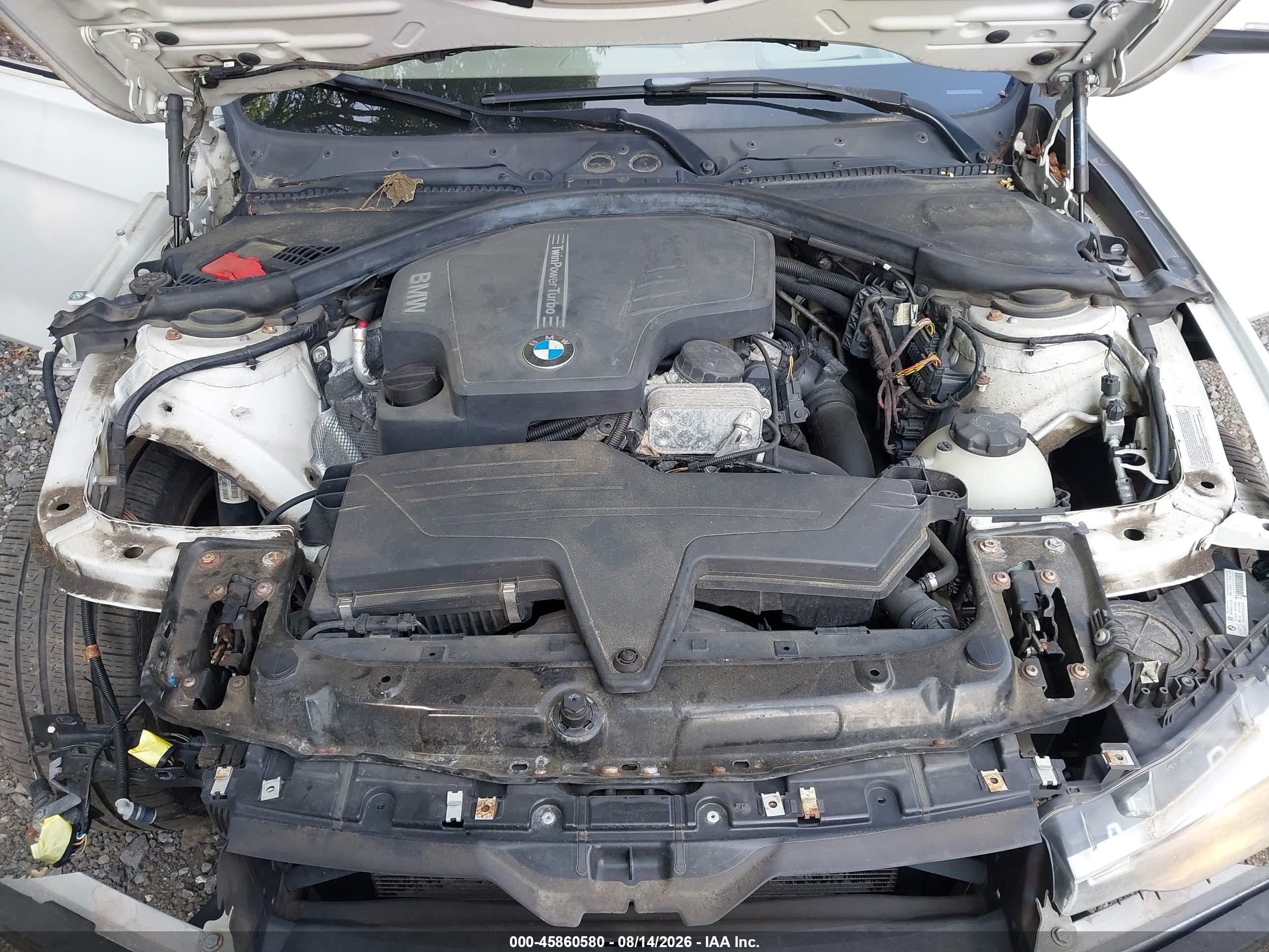 2013 Bmw 328i Xdrive White vin: WBA3B5C57DF592492
