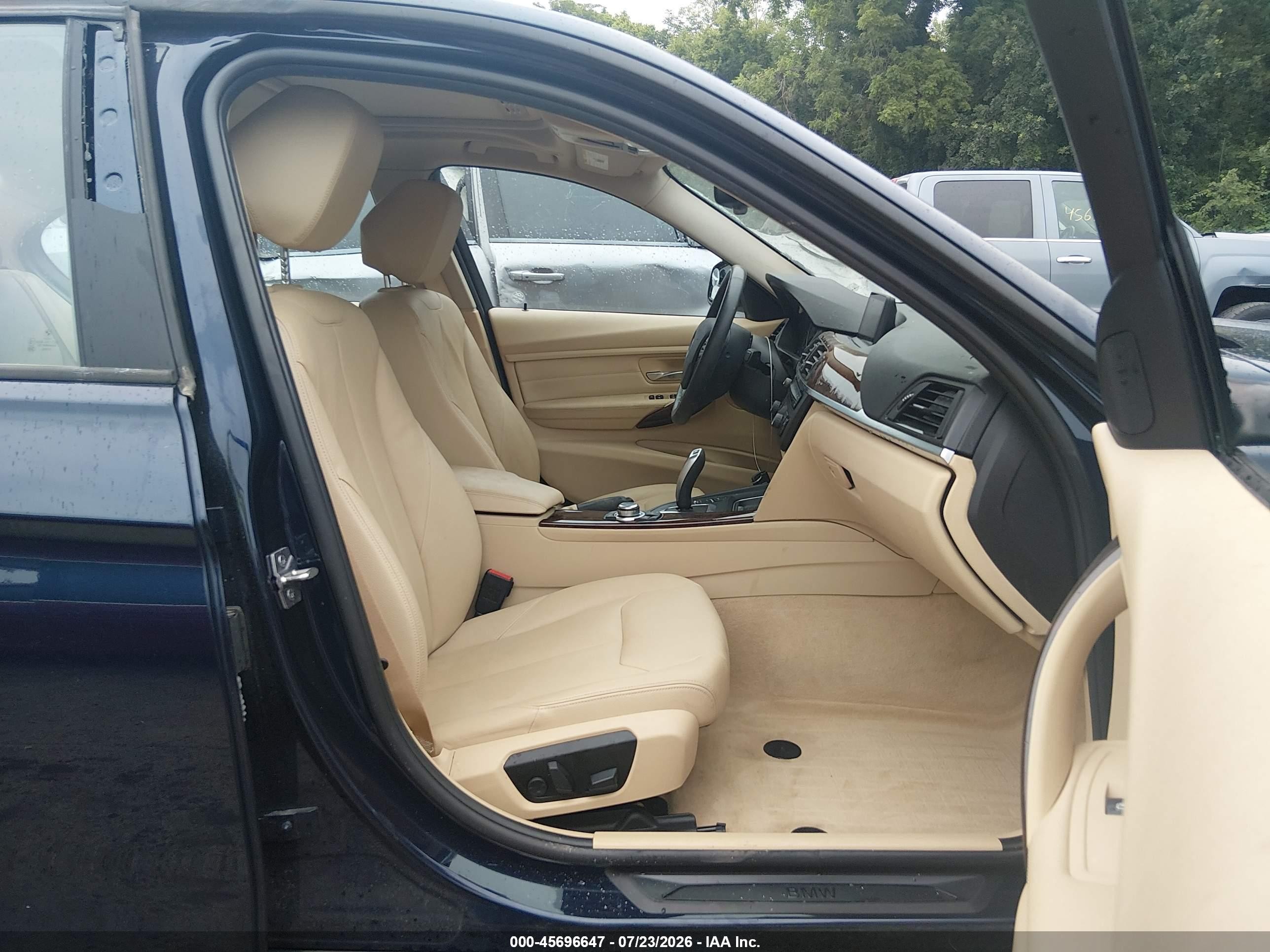 2013 Bmw 328i Xdrive Navy vin: WBA3B5C57DF595389