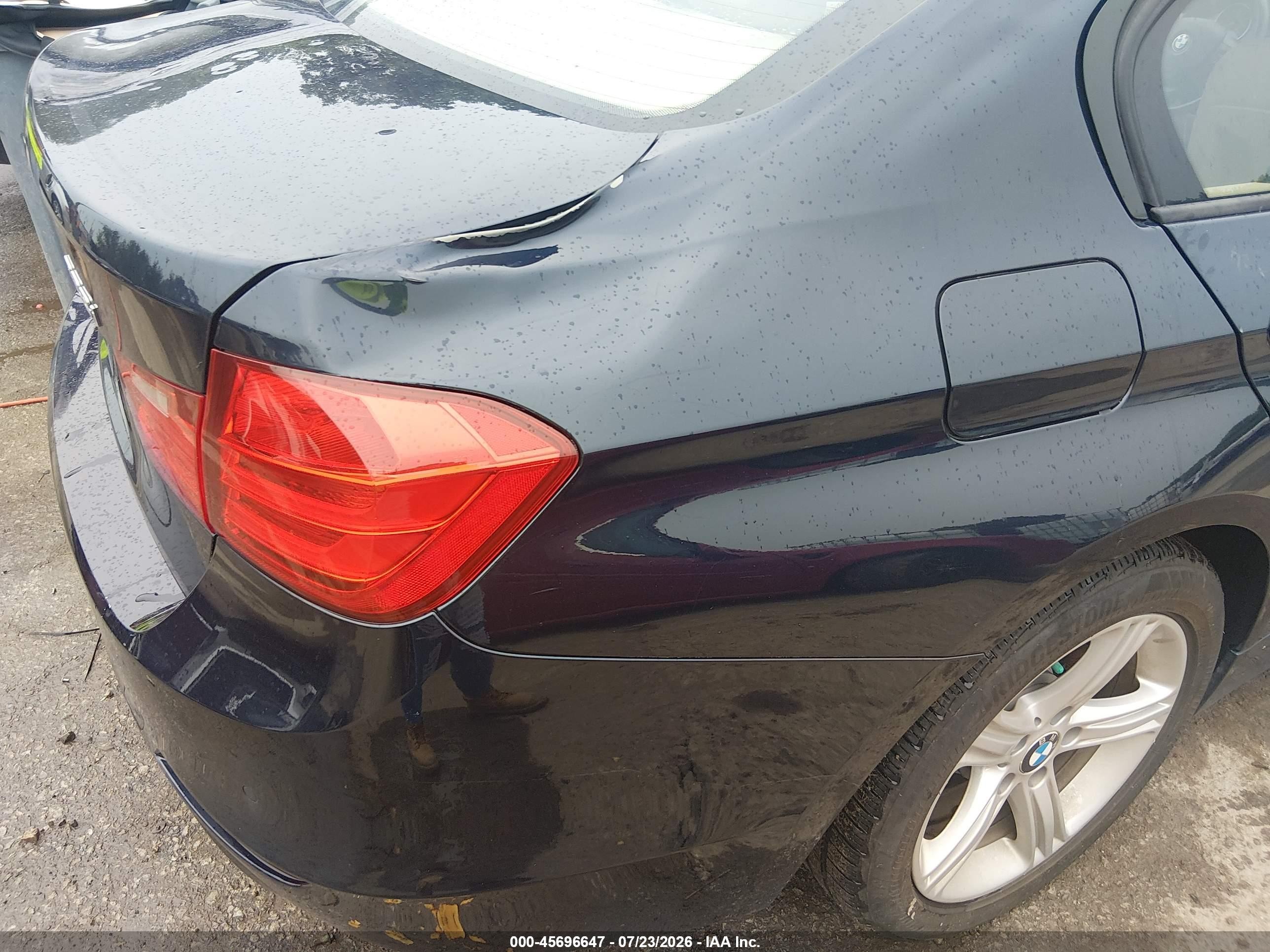 2013 Bmw 328i Xdrive Navy vin: WBA3B5C57DF595389