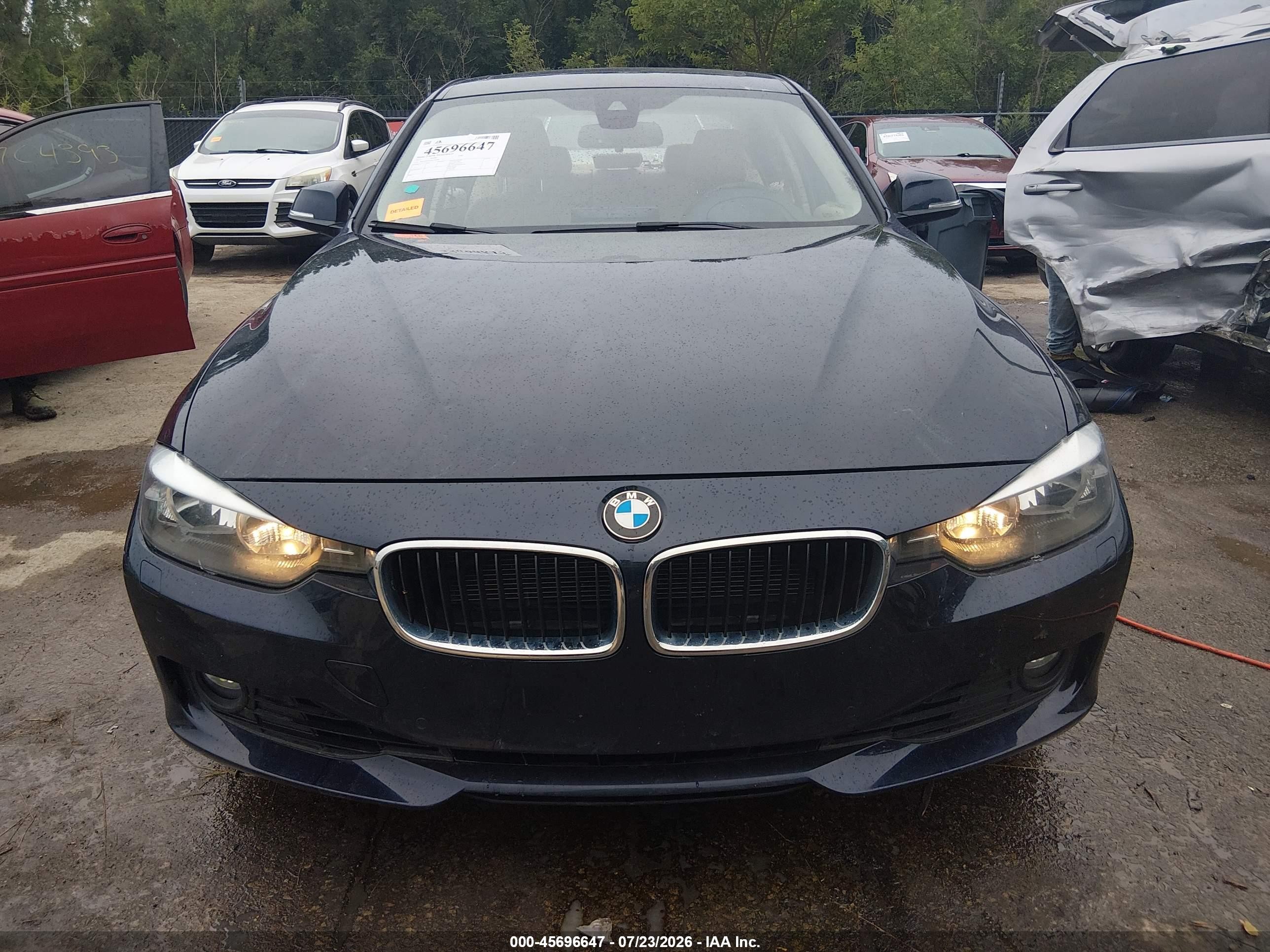 2013 Bmw 328i Xdrive Navy vin: WBA3B5C57DF595389