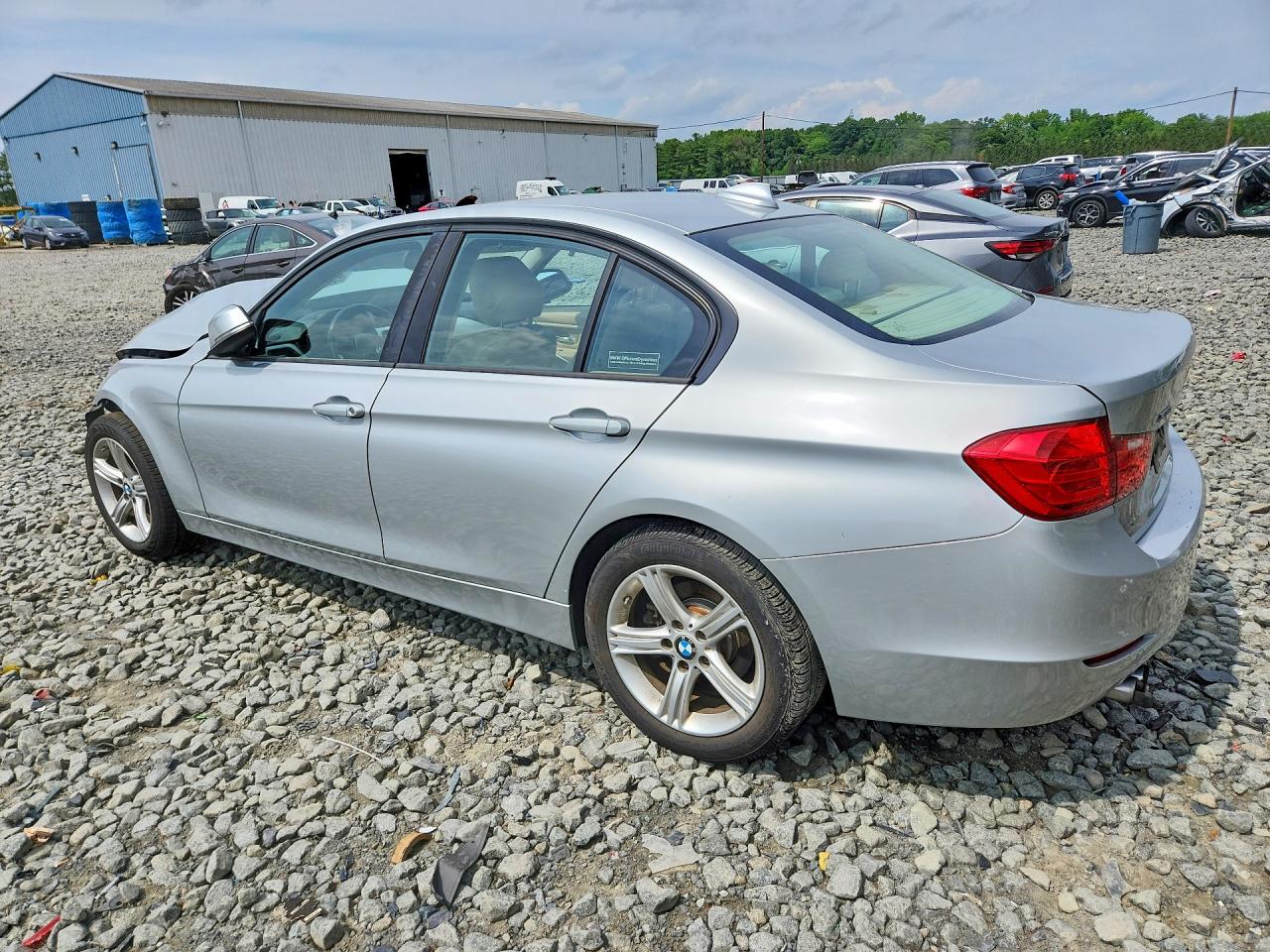 2013 Bmw 328 Xi Sulev Silver vin: WBA3B5C57DF595960