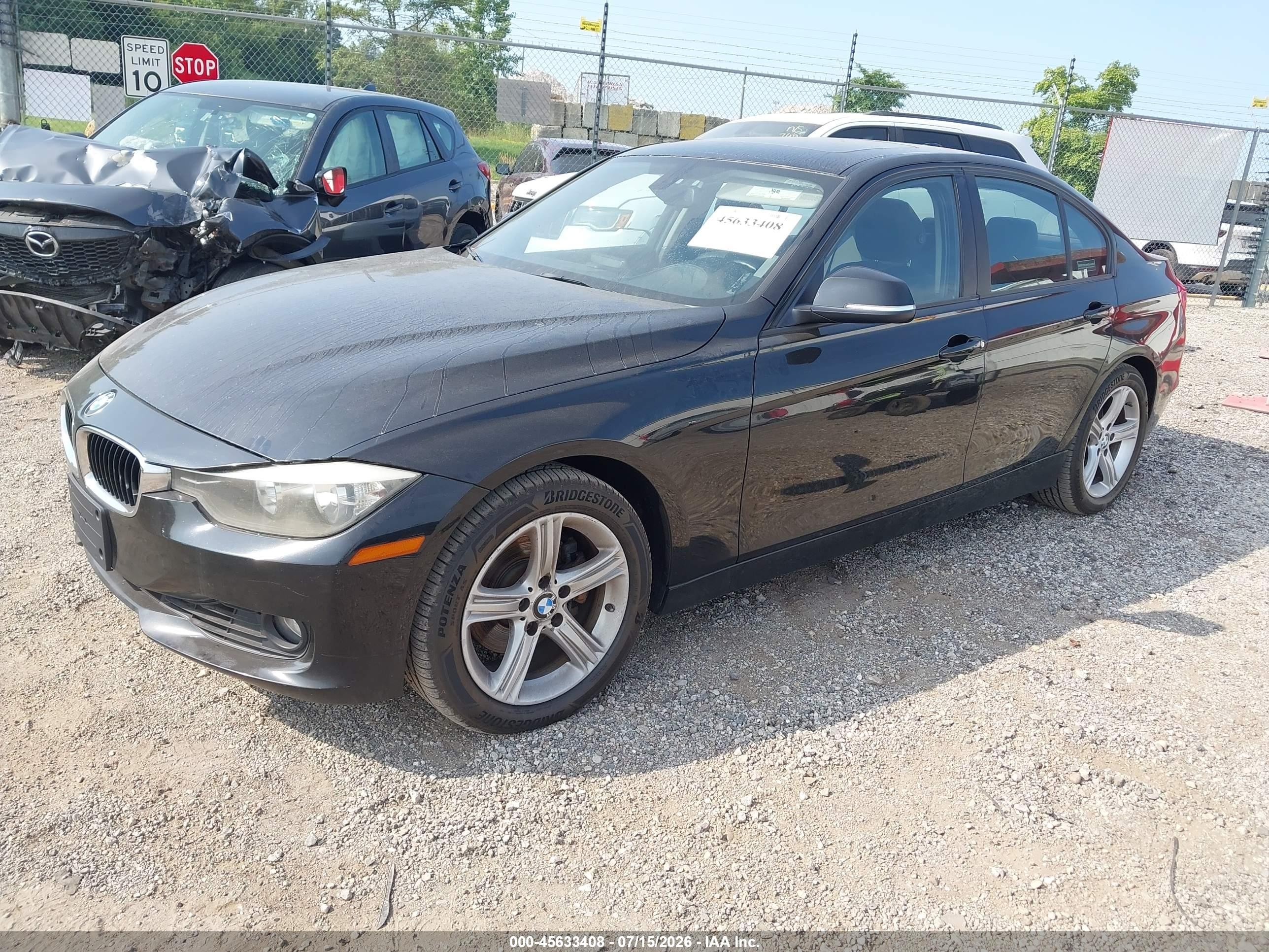 2013 Bmw 328i Xdrive Black vin: WBA3B5C57DF598924