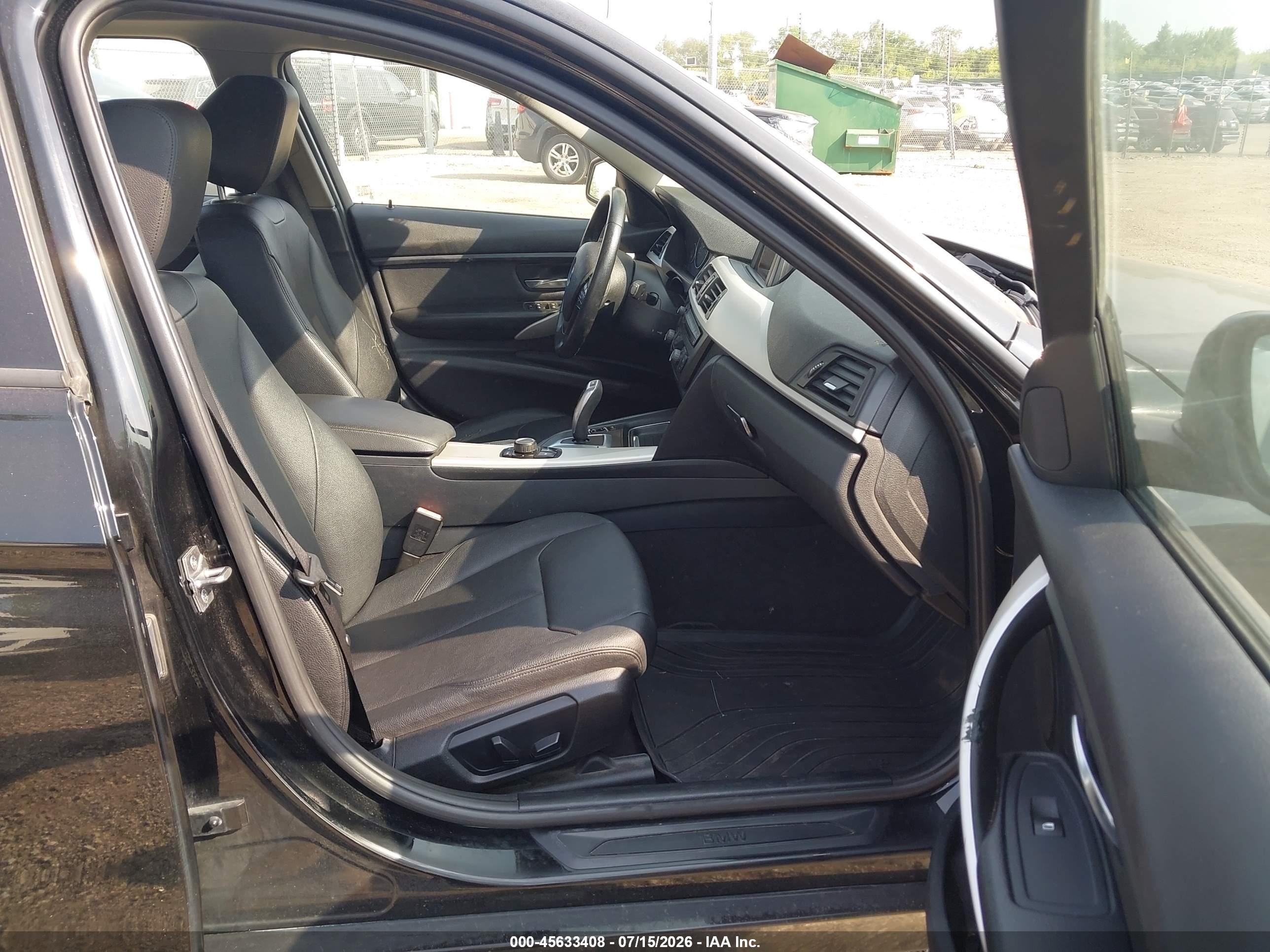 2013 Bmw 328i Xdrive Black vin: WBA3B5C57DF598924