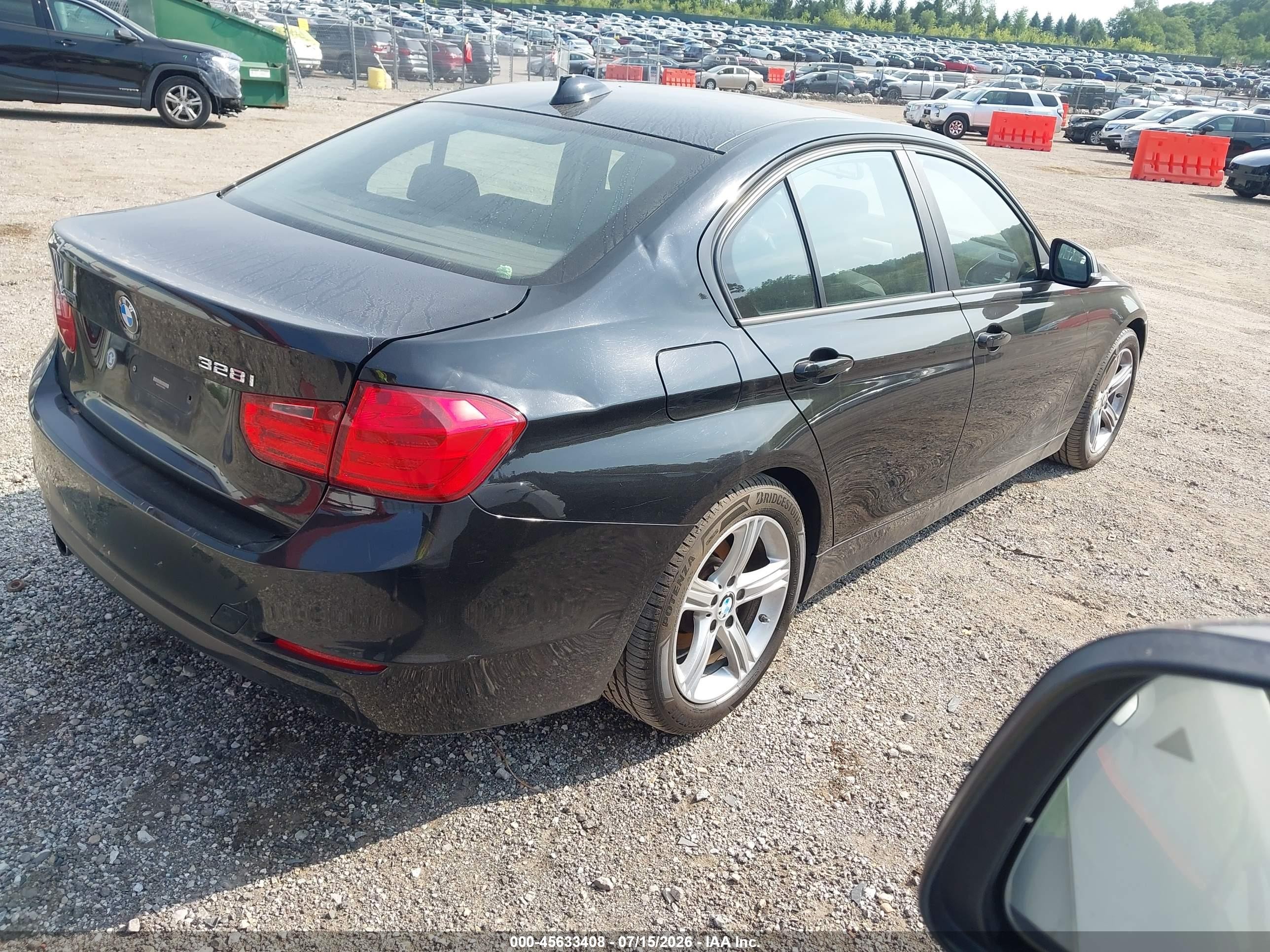 2013 Bmw 328i Xdrive Black vin: WBA3B5C57DF598924