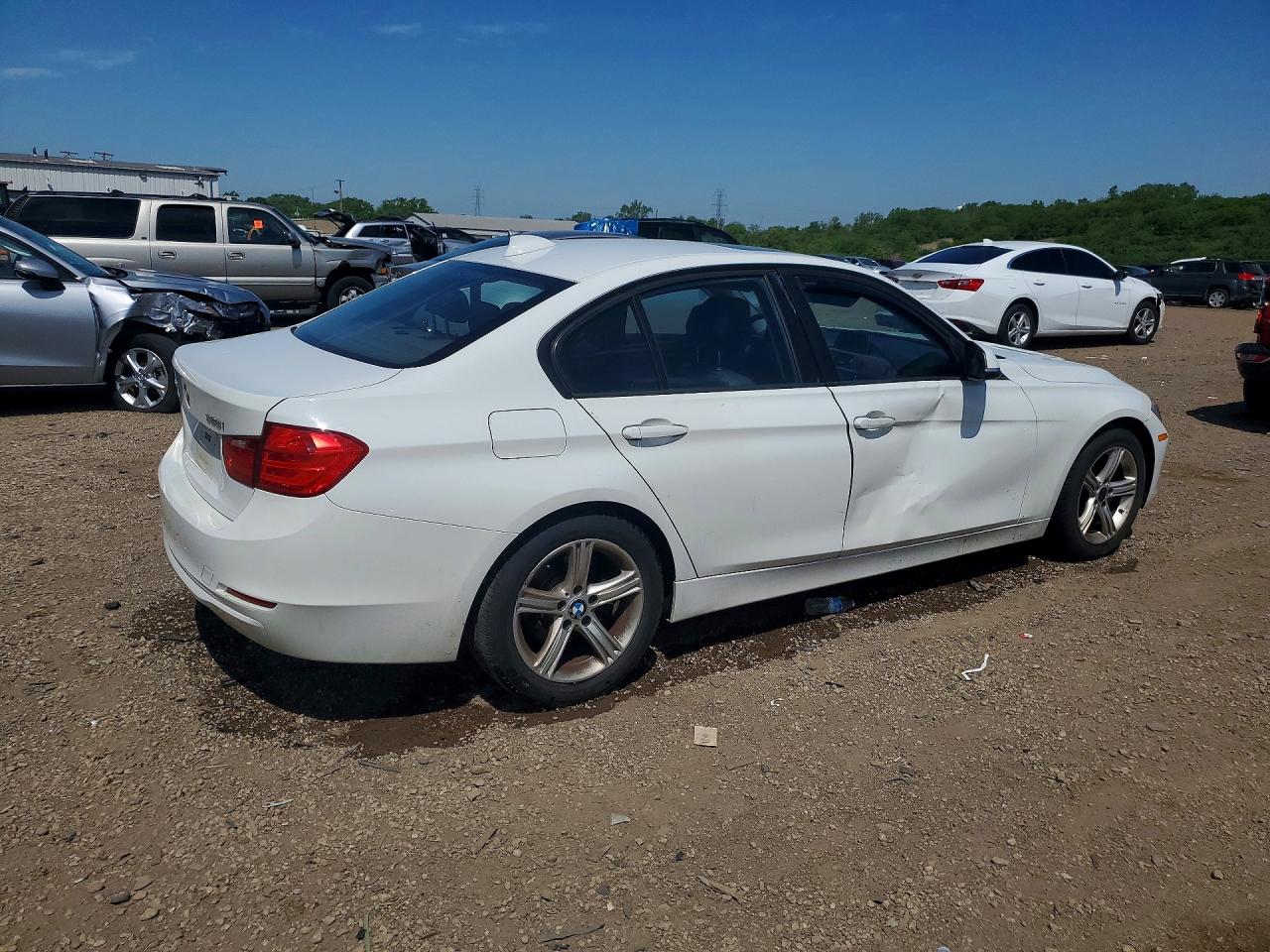 2013 Bmw 328 Xi Sulev White vin: WBA3B5C57DF599023
