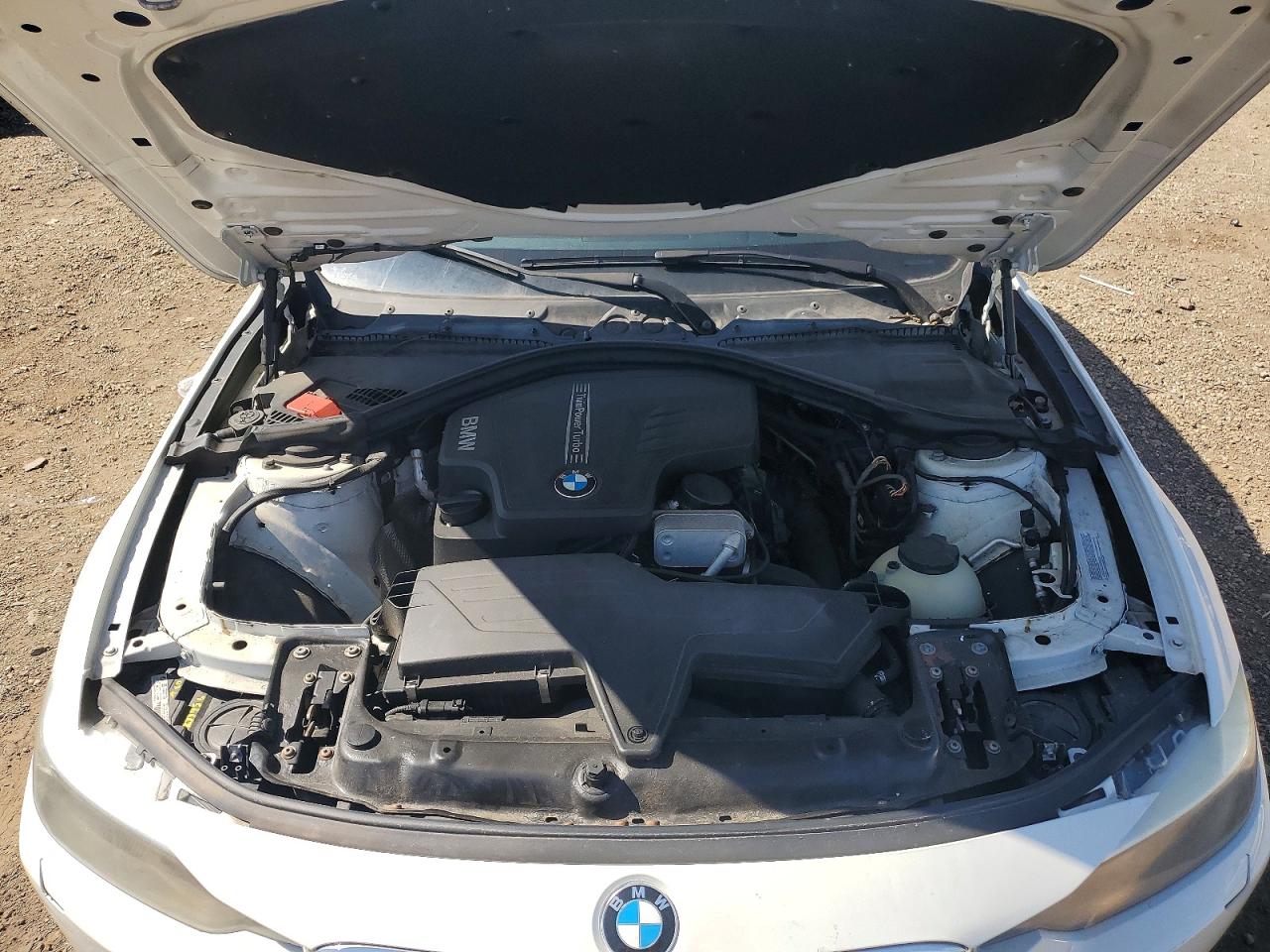 2013 Bmw 328 Xi Sulev White vin: WBA3B5C57DF599023