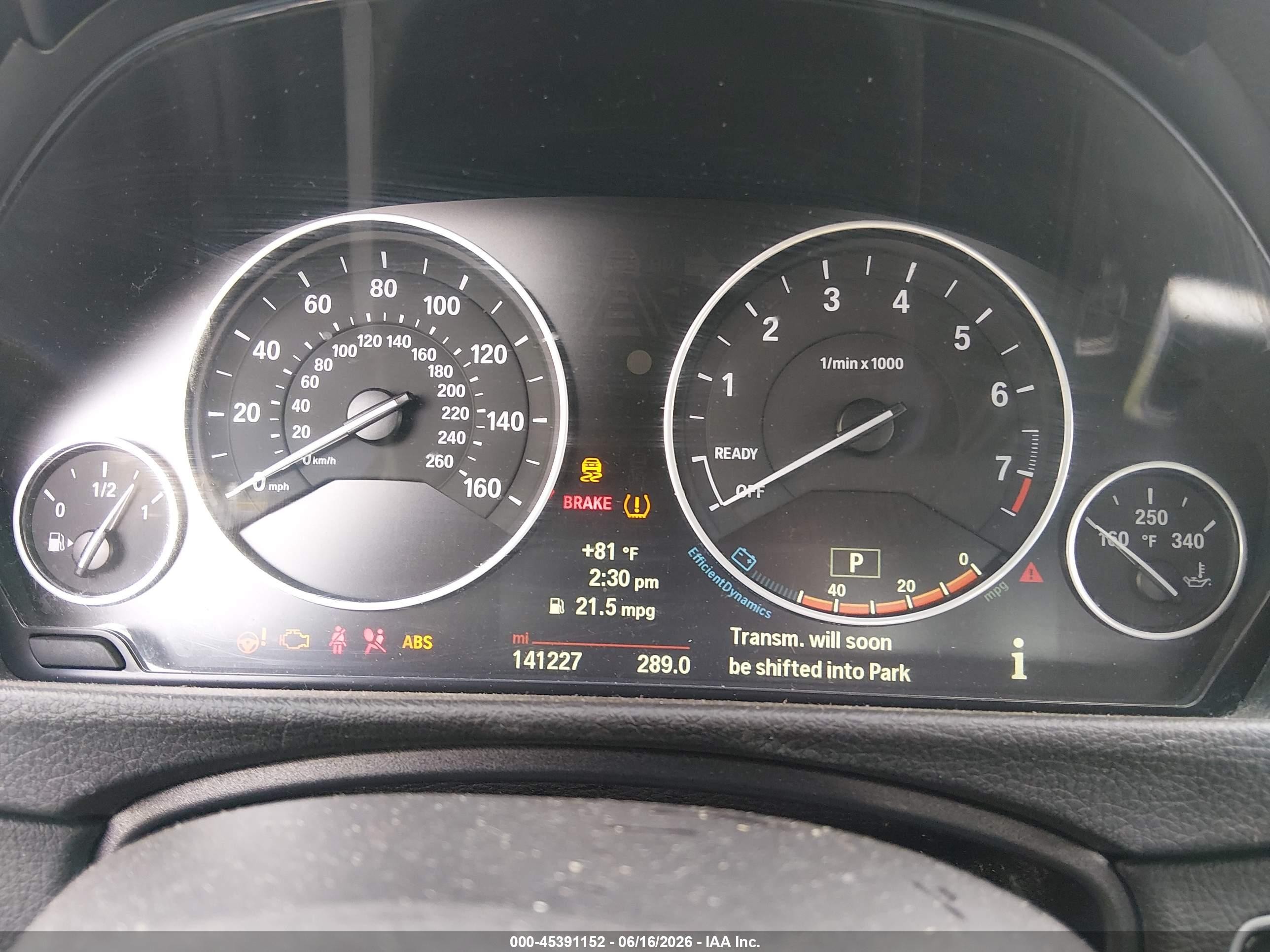 2014 Bmw 328i Xdrive White vin: WBA3B5C57EF959246