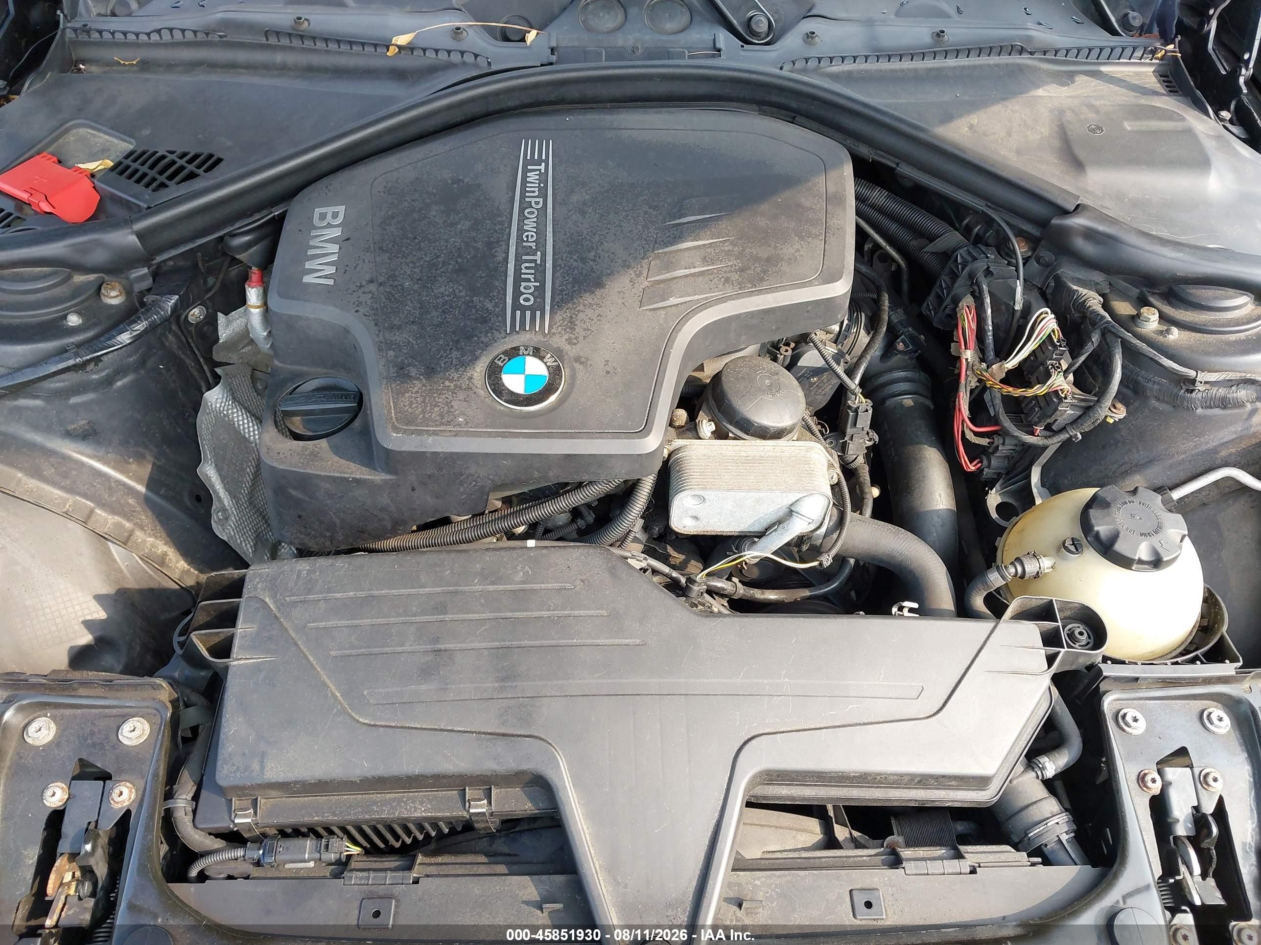 2014 Bmw 328i Xdrive Black vin: WBA3B5C57EP539917