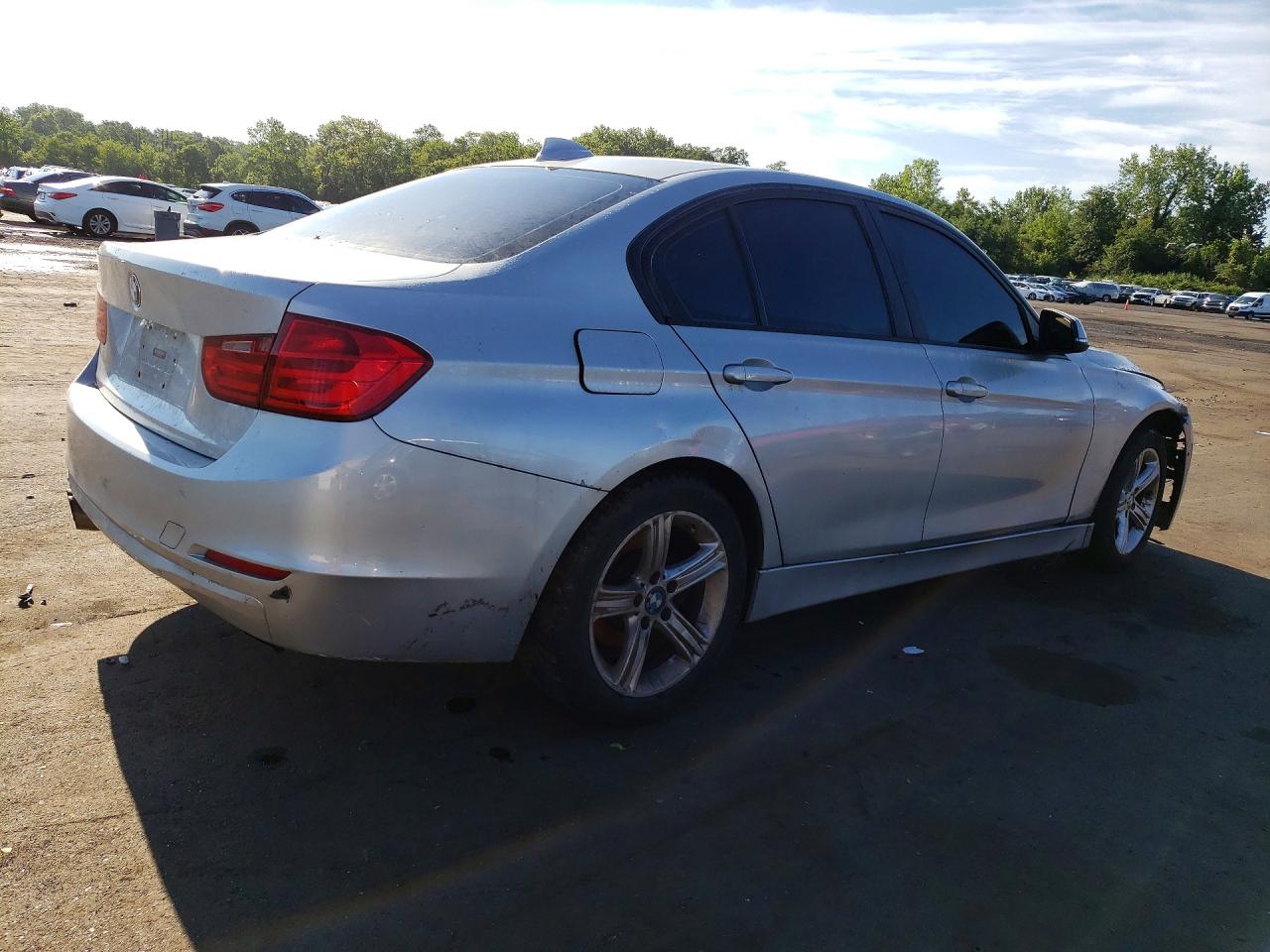 2014 Bmw 328 Xi Sulev Silver vin: WBA3B5C57EP541893