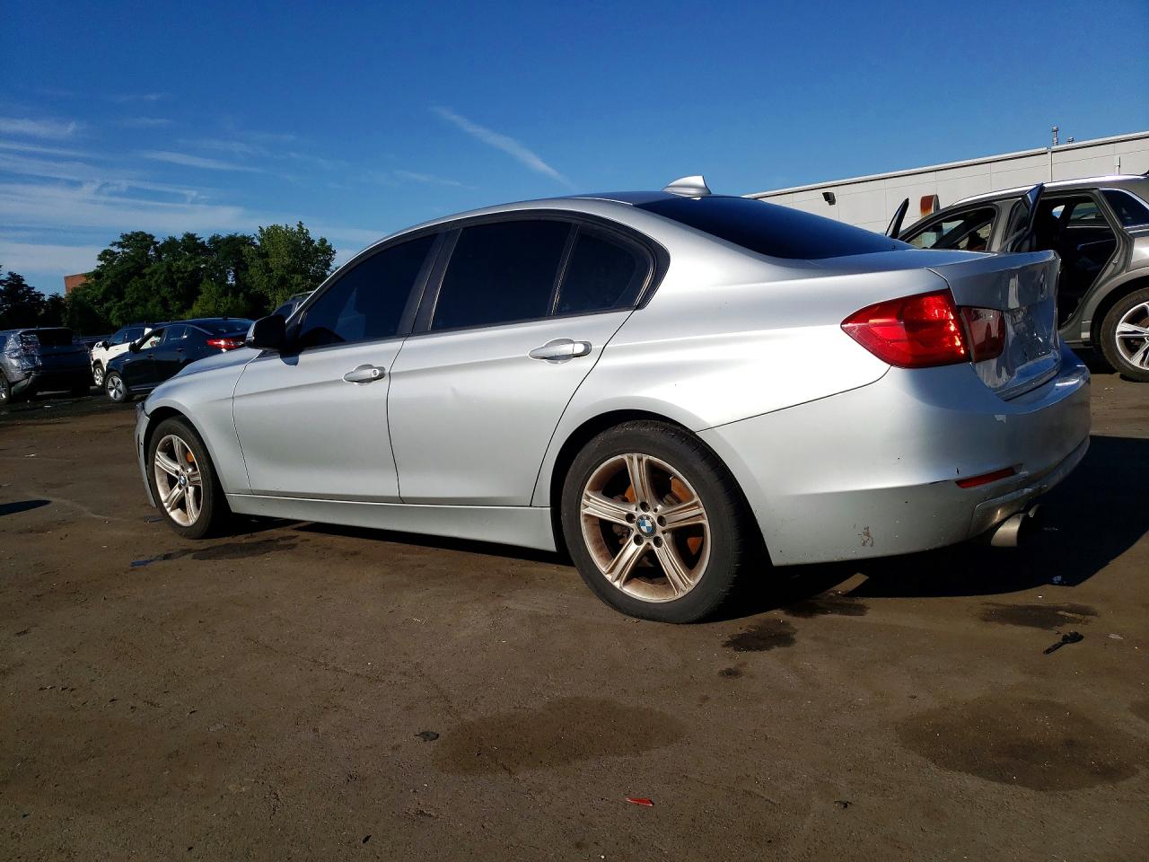 2014 Bmw 328 Xi Sulev Silver vin: WBA3B5C57EP541893