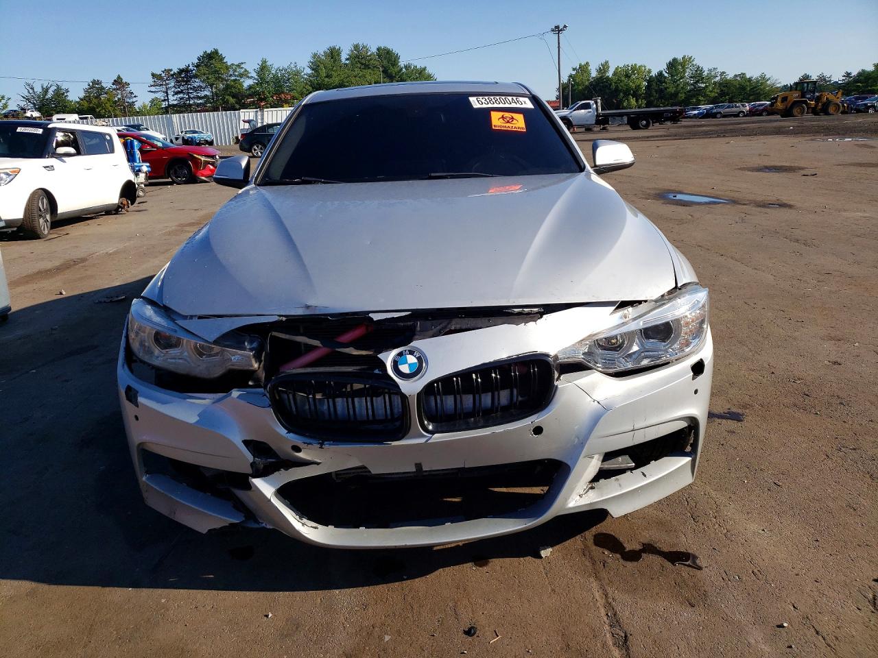 2014 Bmw 328 Xi Sulev Silver vin: WBA3B5C57EP541893