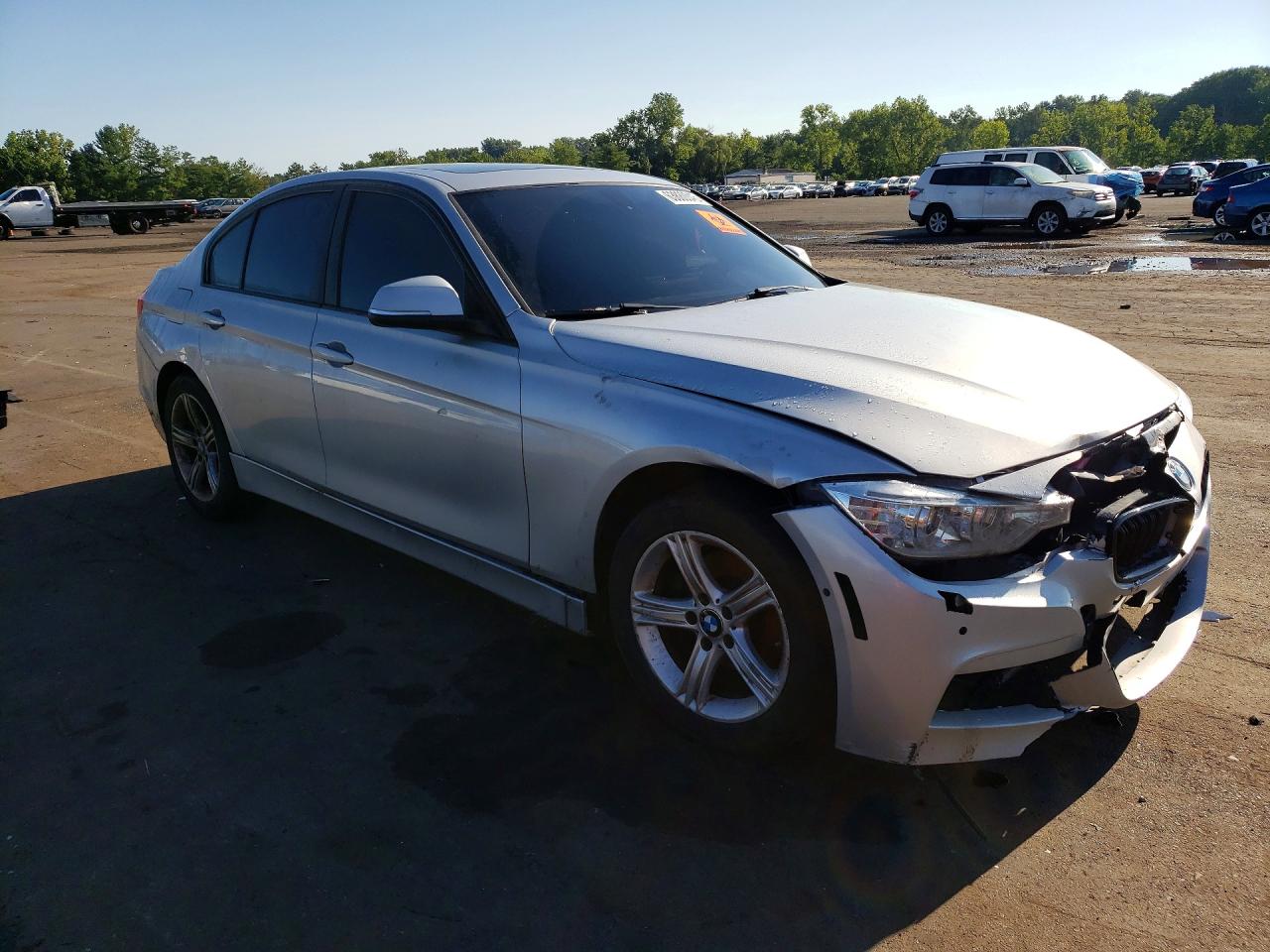 2014 Bmw 328 Xi Sulev Silver vin: WBA3B5C57EP541893