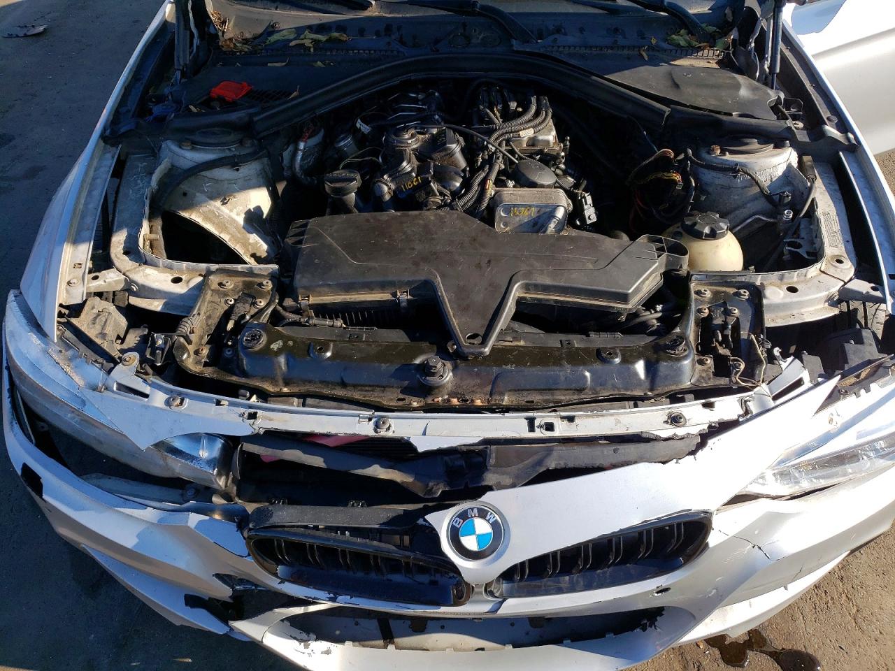 2014 Bmw 328 Xi Sulev Silver vin: WBA3B5C57EP541893