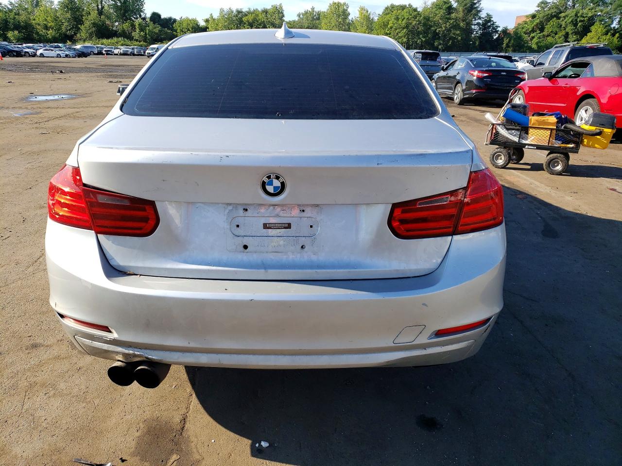 2014 Bmw 328 Xi Sulev Silver vin: WBA3B5C57EP541893