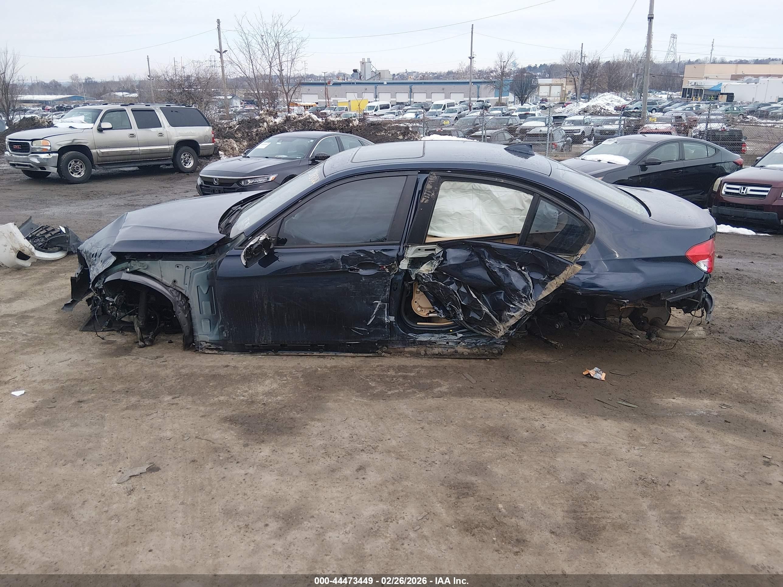 2014 Bmw 328i Xdrive Blue vin: WBA3B5C57EP543322