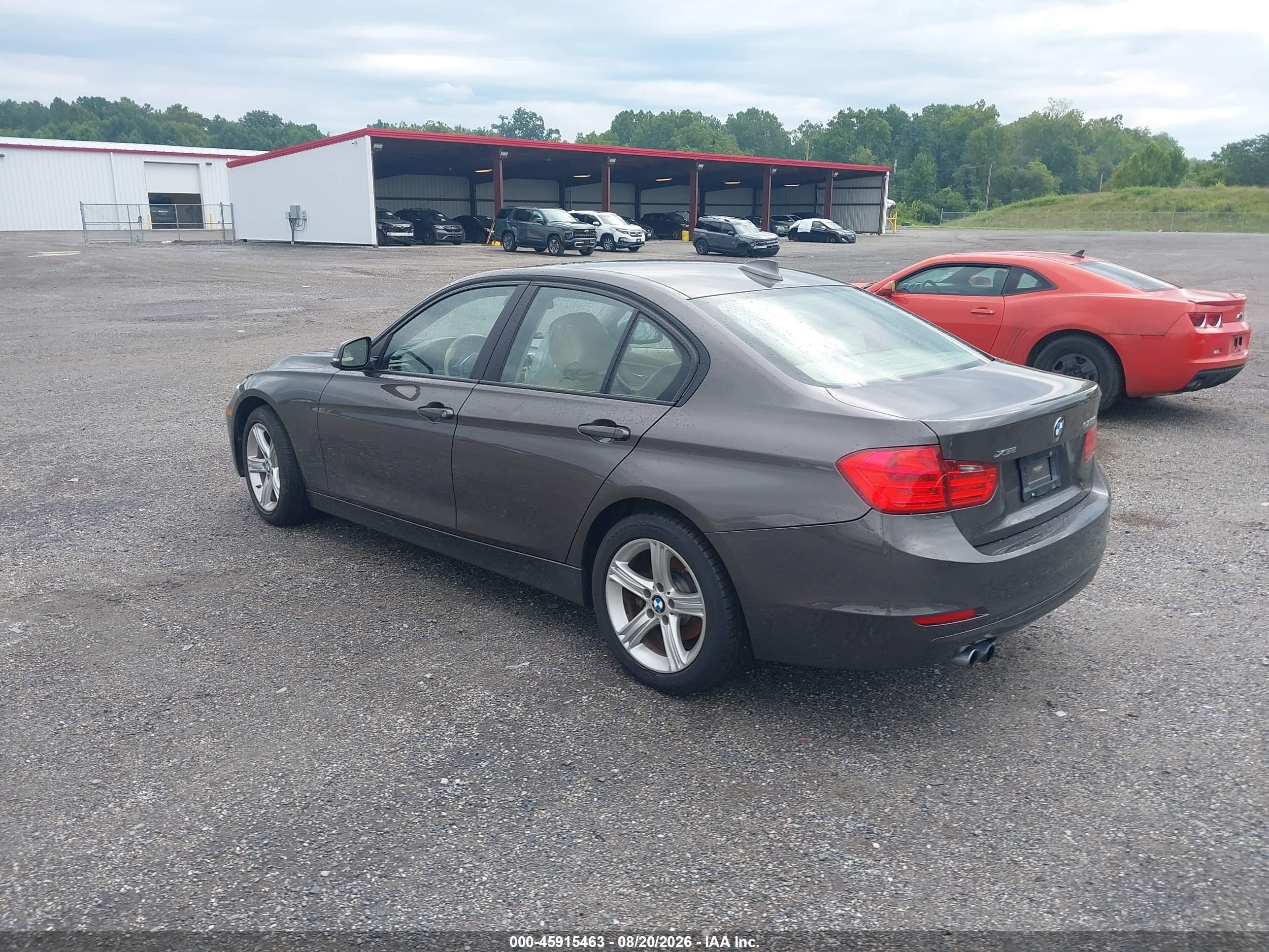 2014 Bmw 328i Xdrive Brown vin: WBA3B5C57EP544244