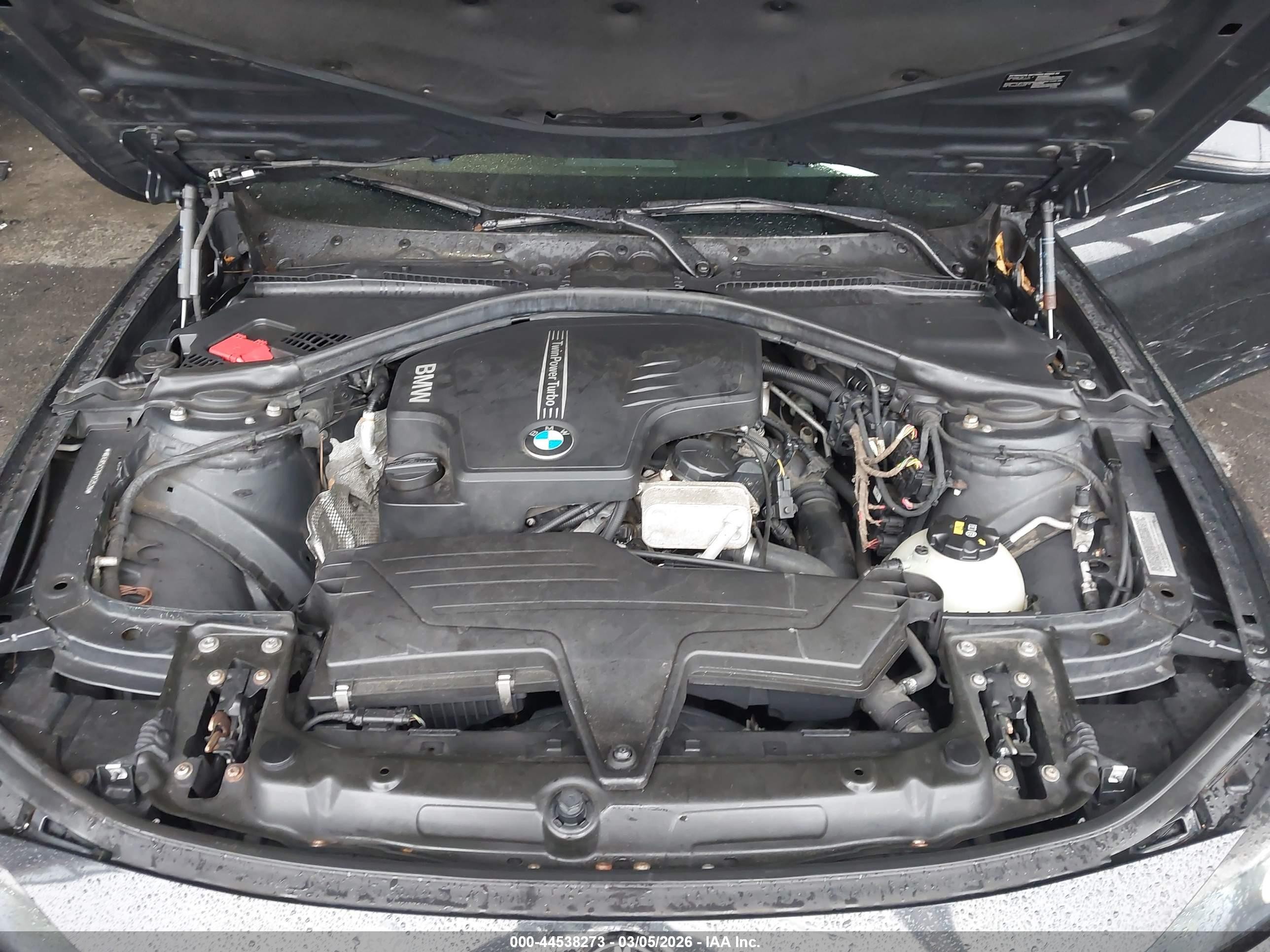 2015 Bmw 328i Xdrive Black vin: WBA3B5C57FP653529