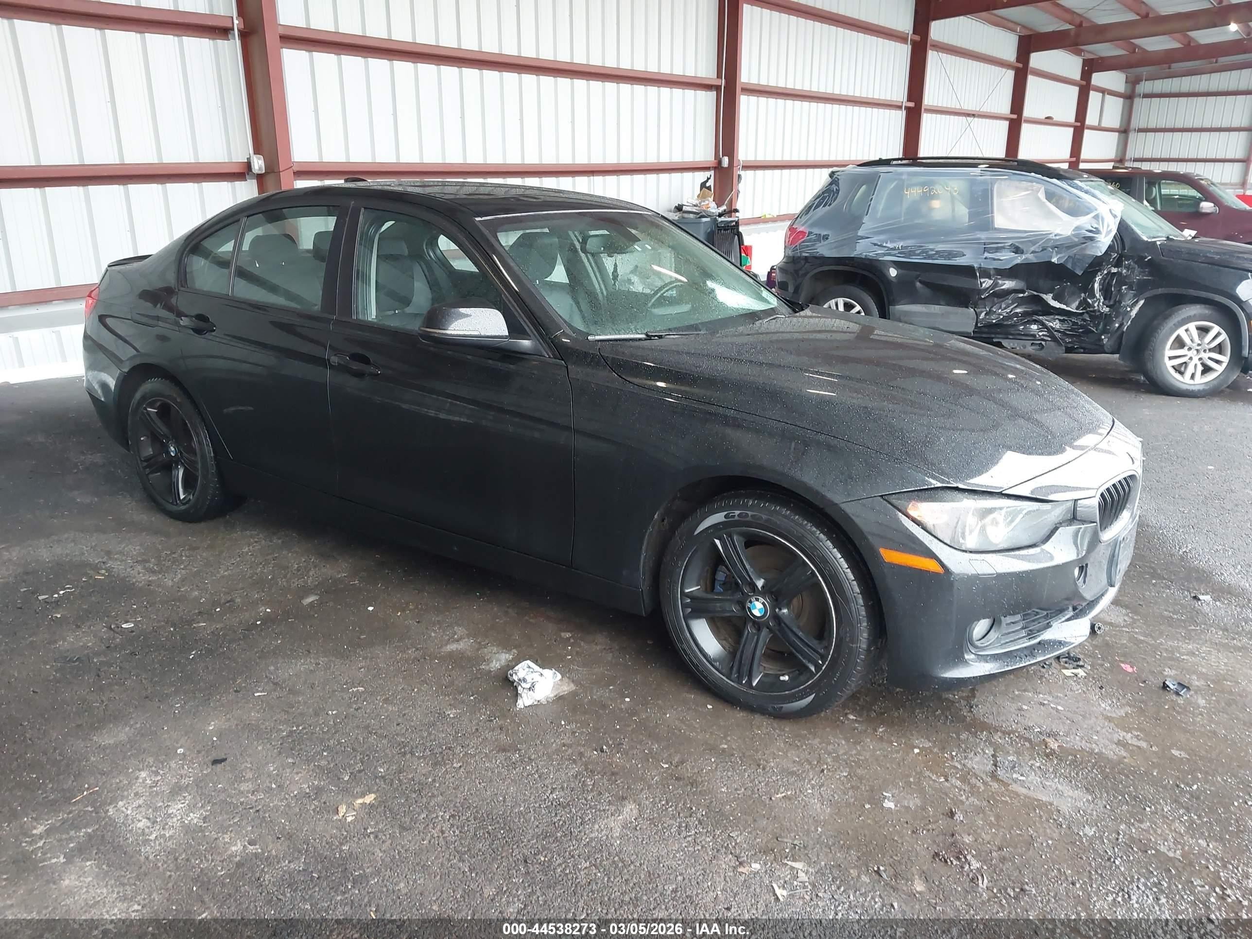 2015 Bmw 328i Xdrive Black vin: WBA3B5C57FP653529