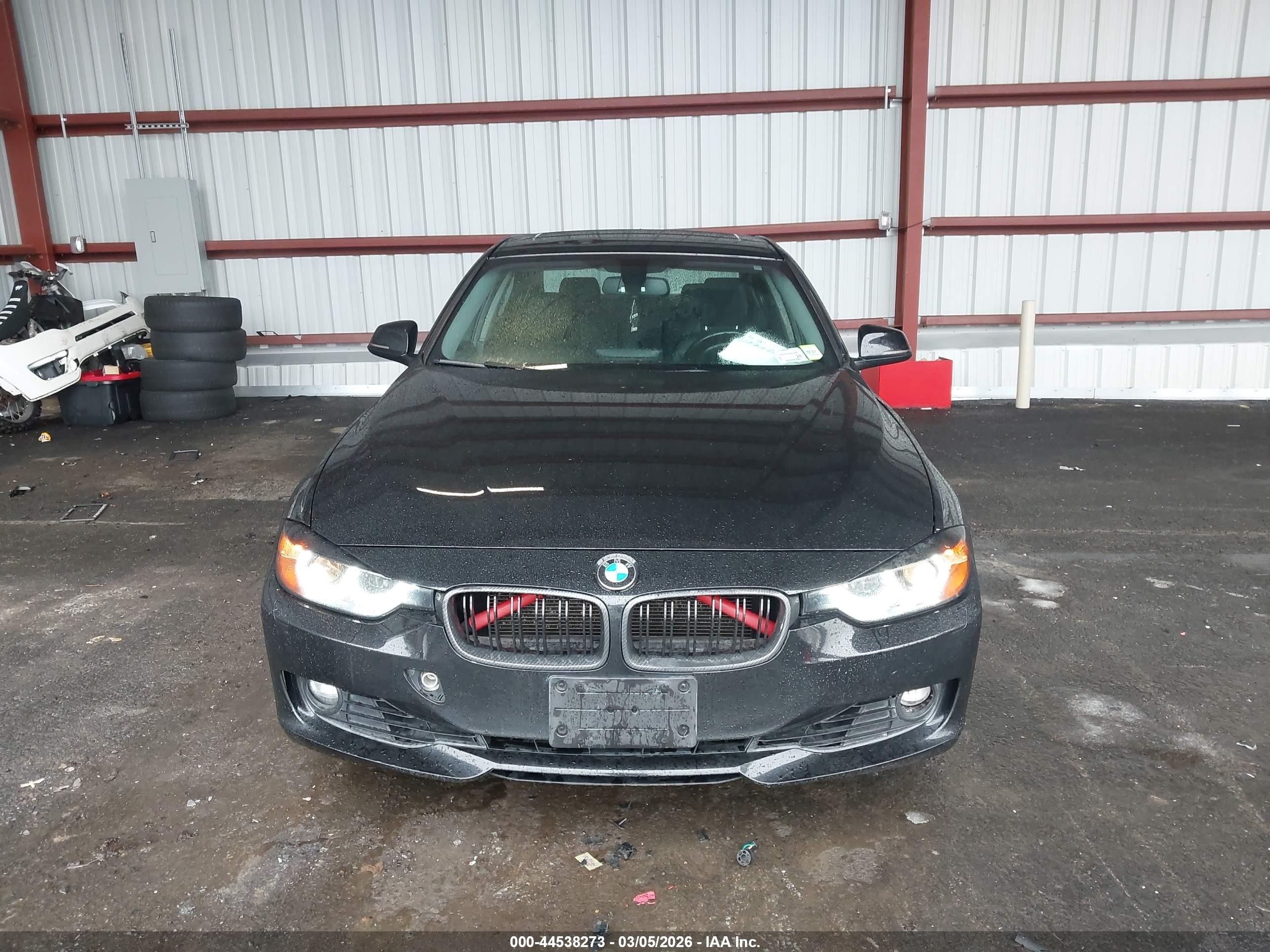 2015 Bmw 328i Xdrive Black vin: WBA3B5C57FP653529