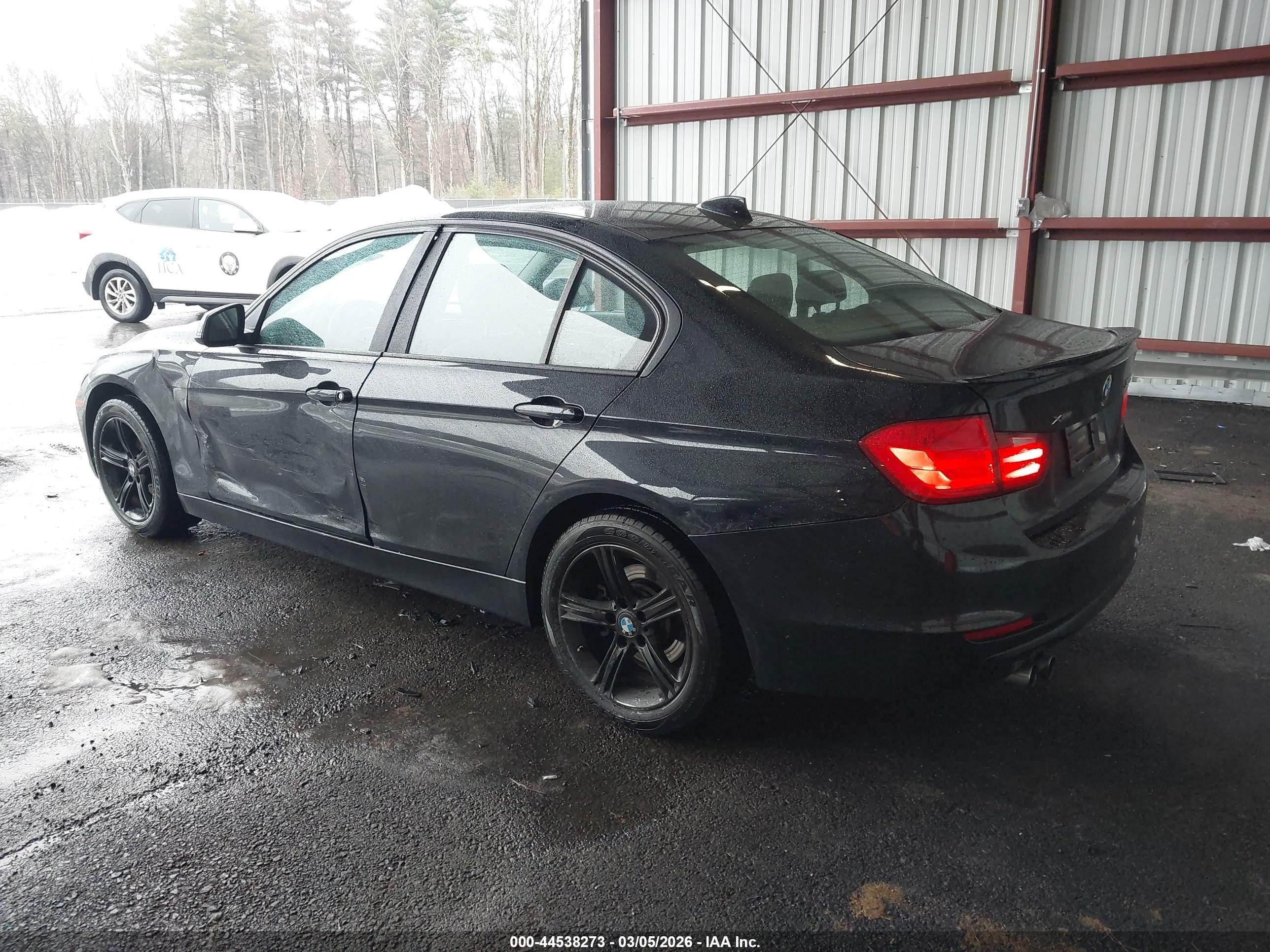 2015 Bmw 328i Xdrive Black vin: WBA3B5C57FP653529