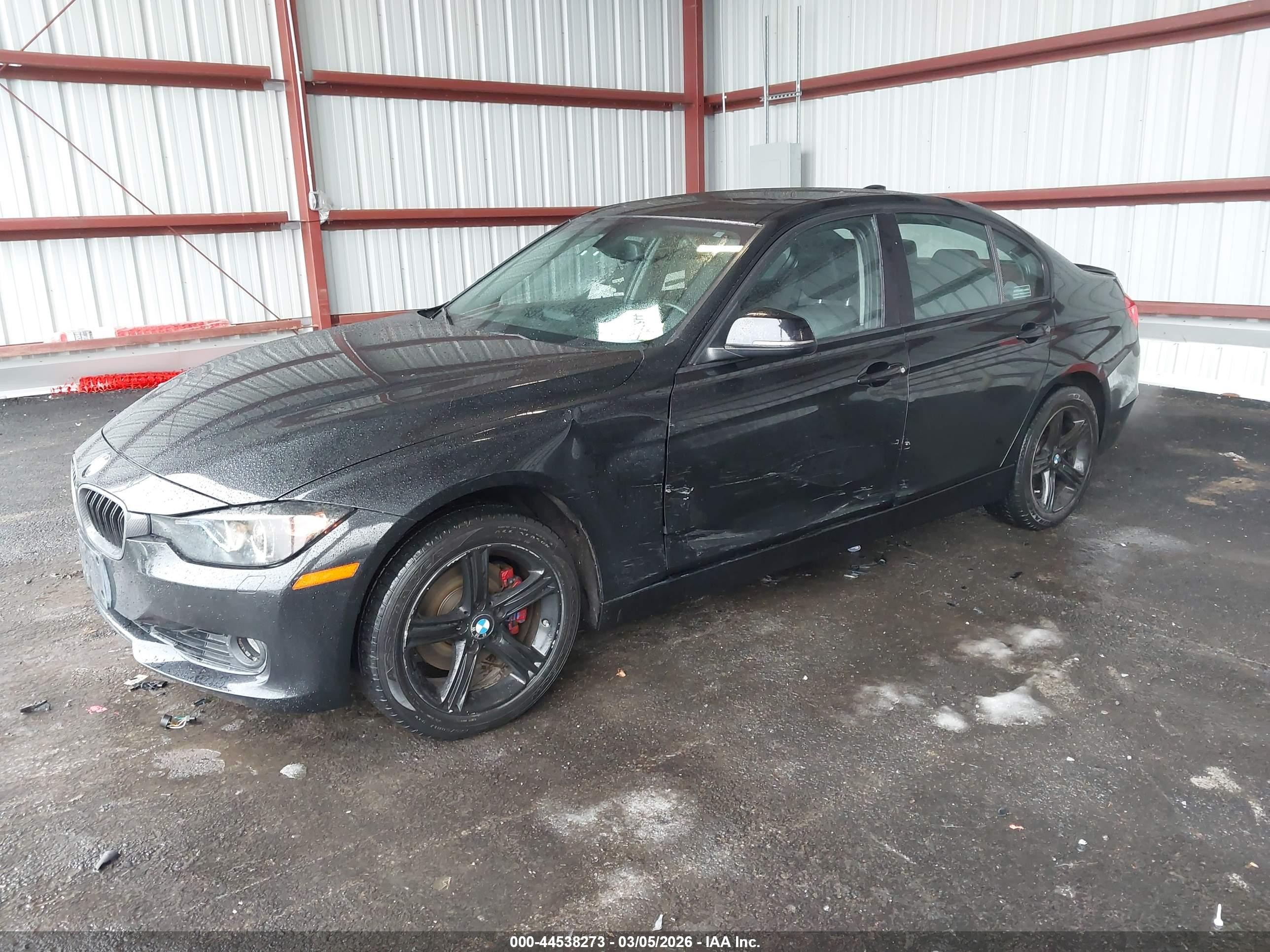 2015 Bmw 328i Xdrive Black vin: WBA3B5C57FP653529