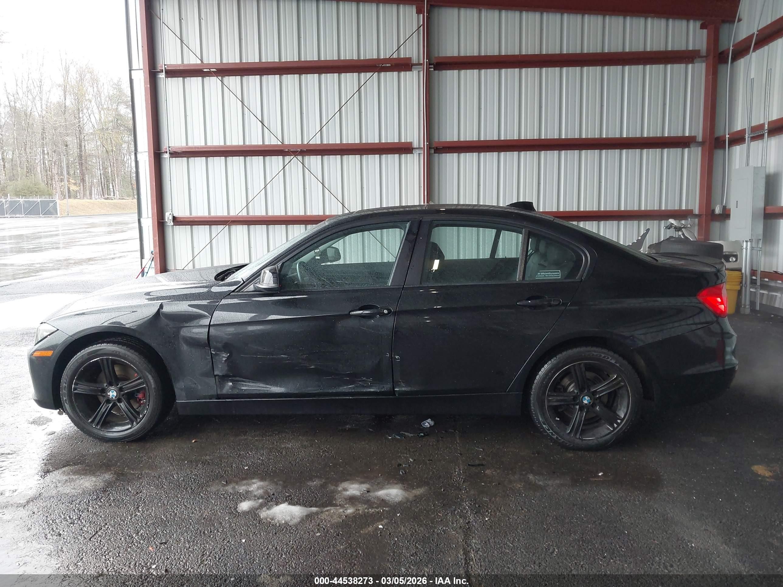 2015 Bmw 328i Xdrive Black vin: WBA3B5C57FP653529