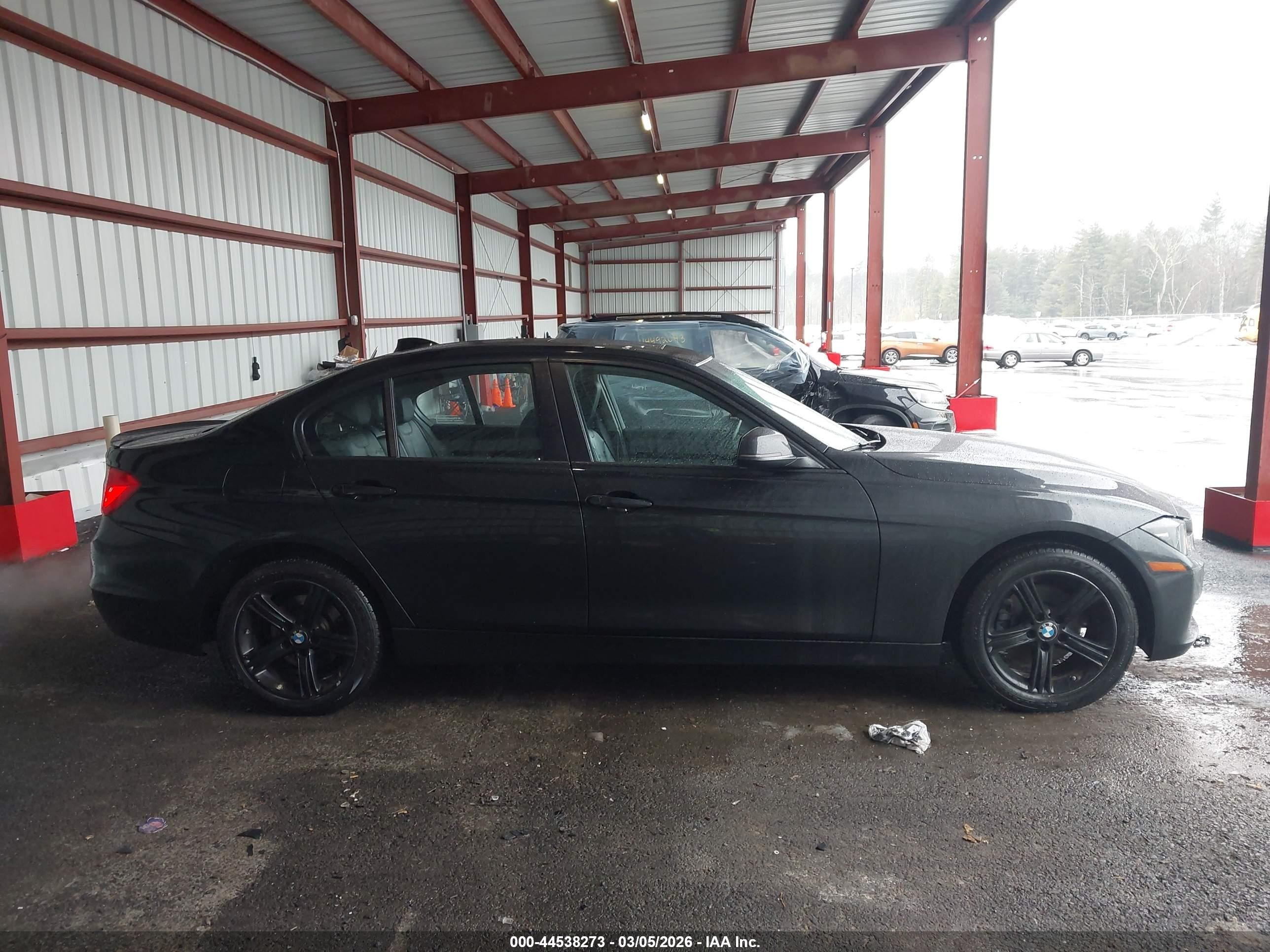 2015 Bmw 328i Xdrive Black vin: WBA3B5C57FP653529