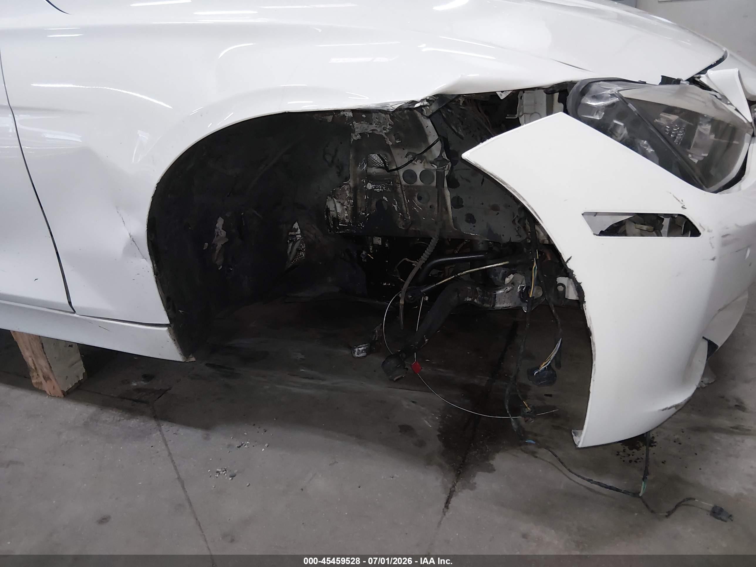 2015 Bmw 328i Xdrive White vin: WBA3B5C57FP653742