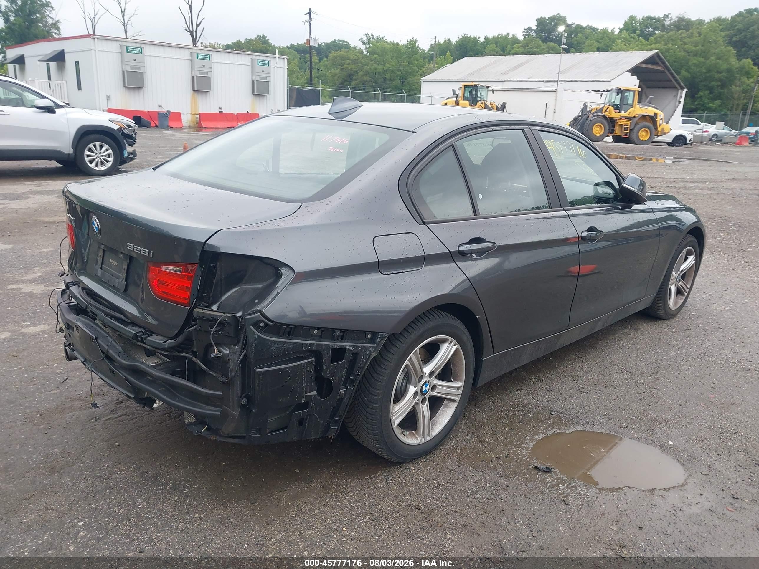 2015 Bmw 328i Xdrive Gray vin: WBA3B5C57FP654387