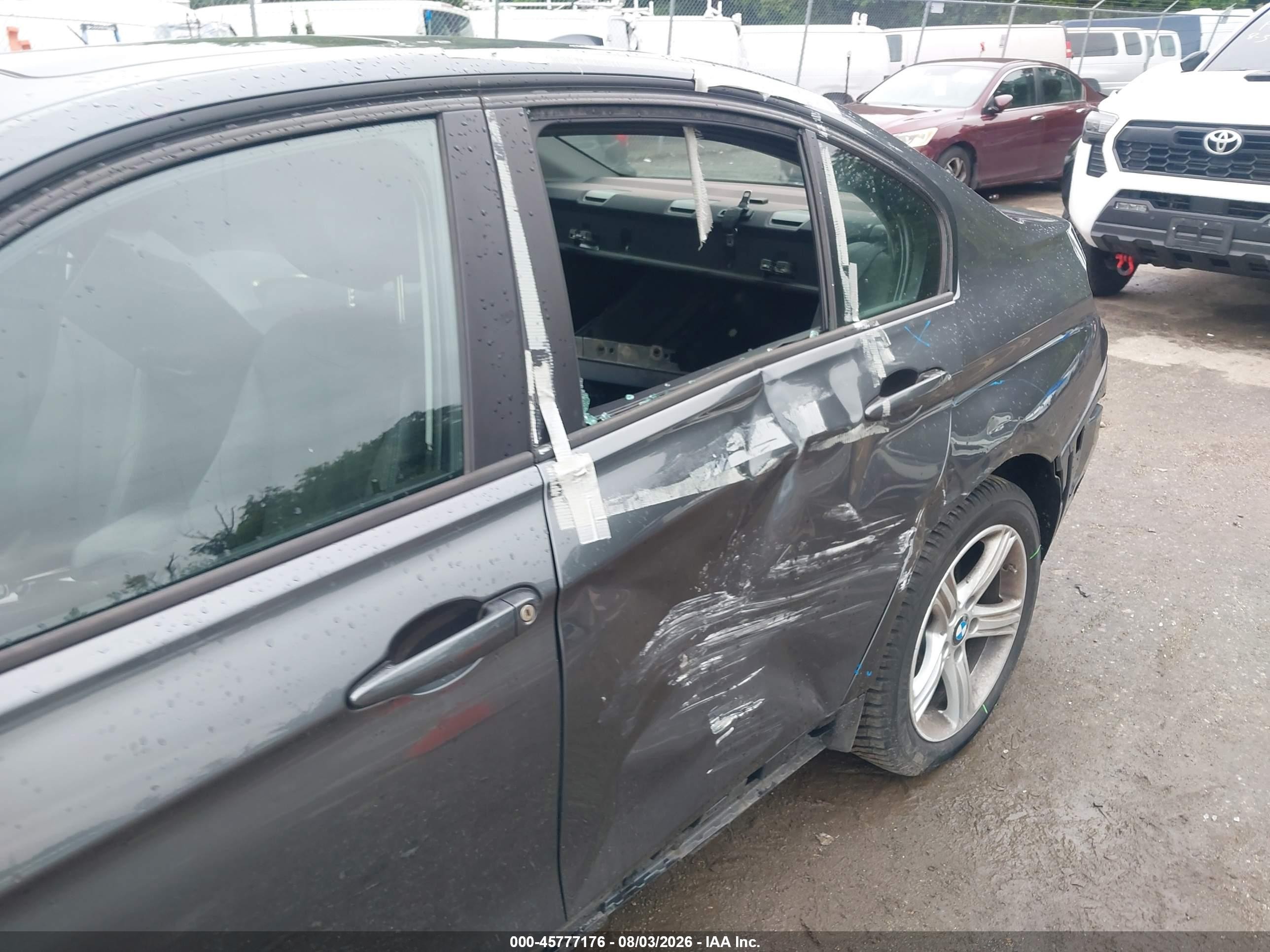 2015 Bmw 328i Xdrive Gray vin: WBA3B5C57FP654387