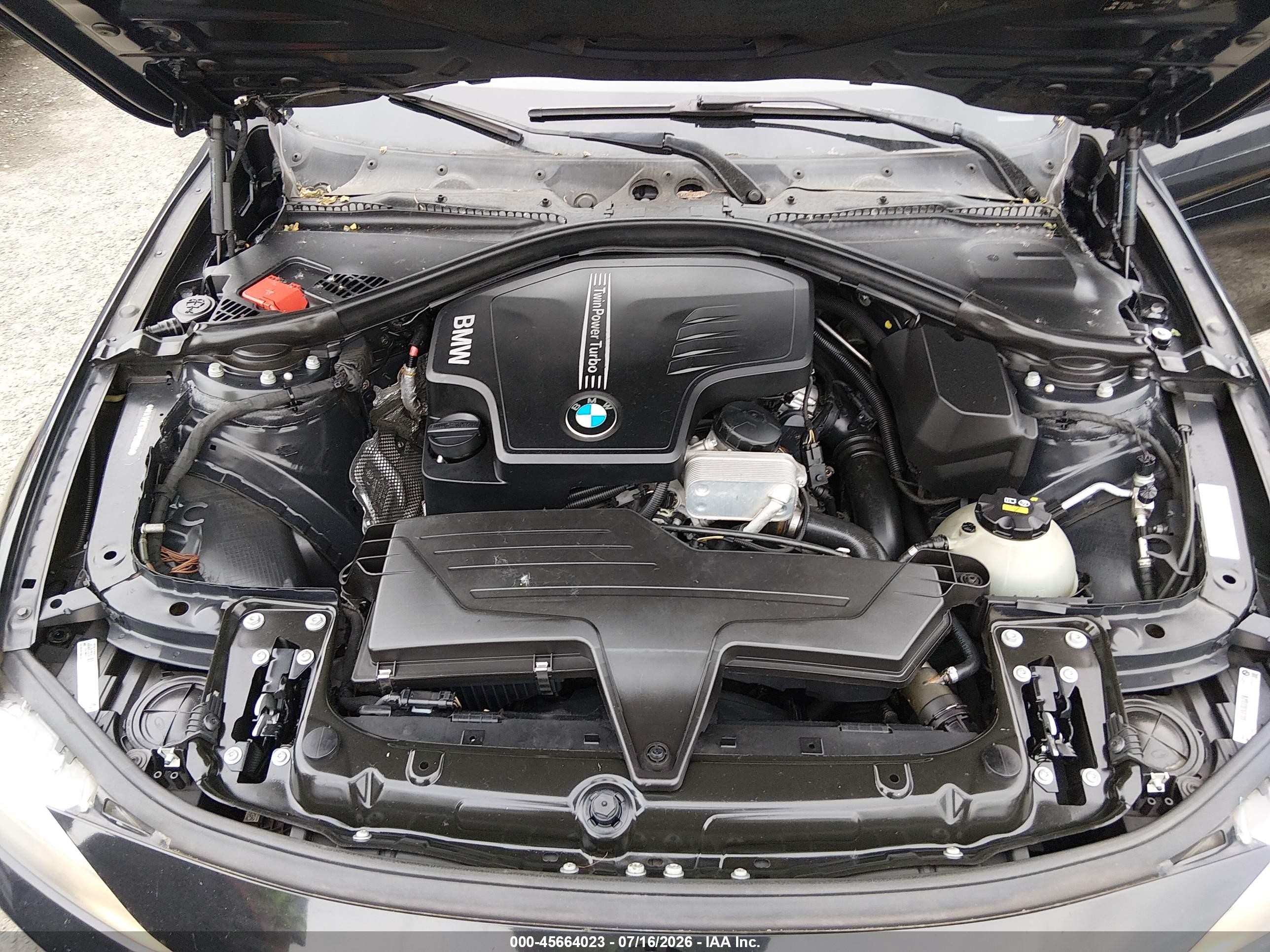 2015 Bmw 328i Xdrive Black vin: WBA3B5C57FP654504