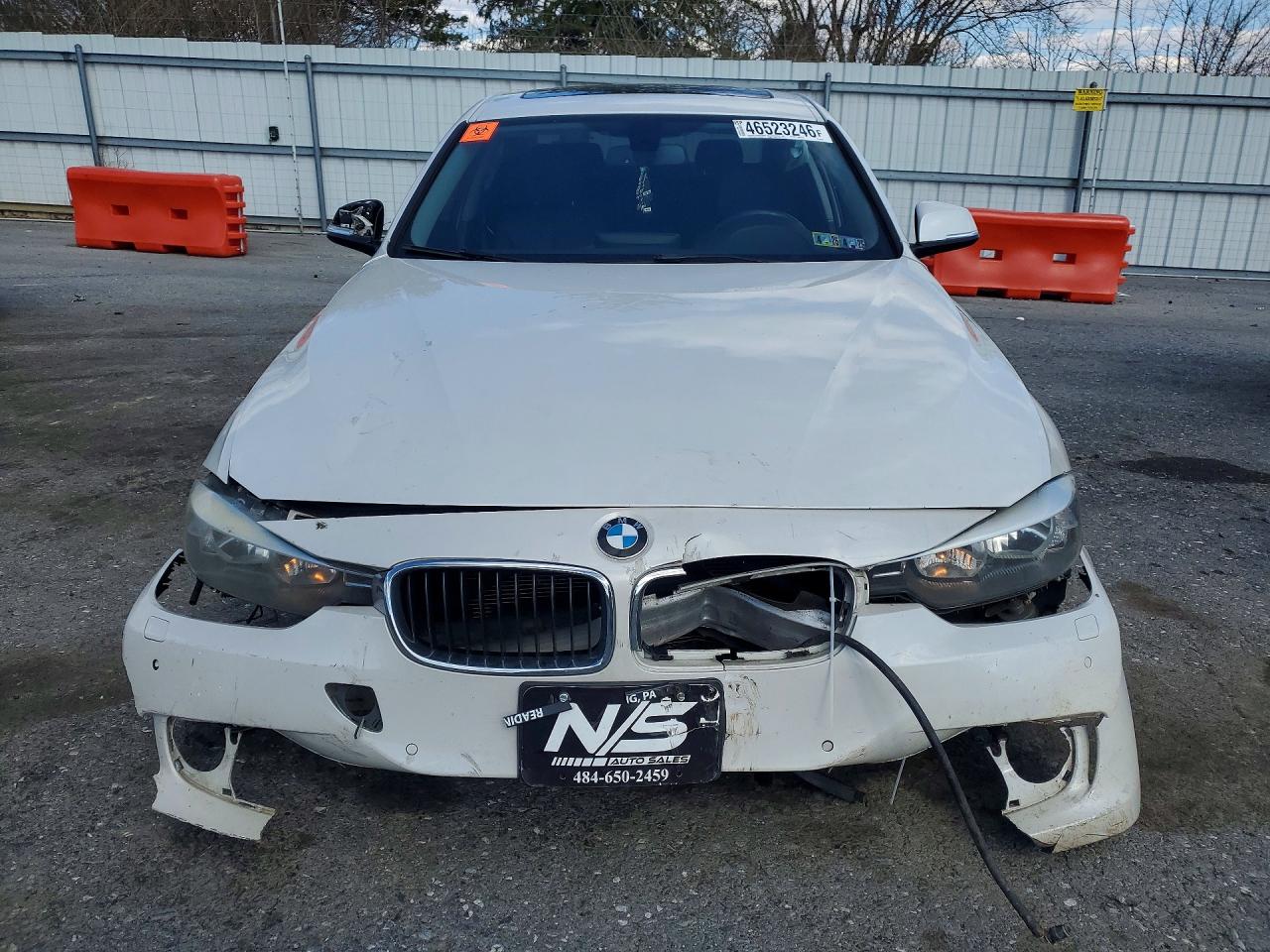 2014 Bmw 328 Xi Sulev White vin: WBA3B5C58EP540784